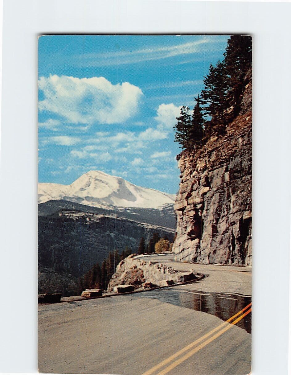 Postcard Heavens Peak in Glacier National Park Montana USA