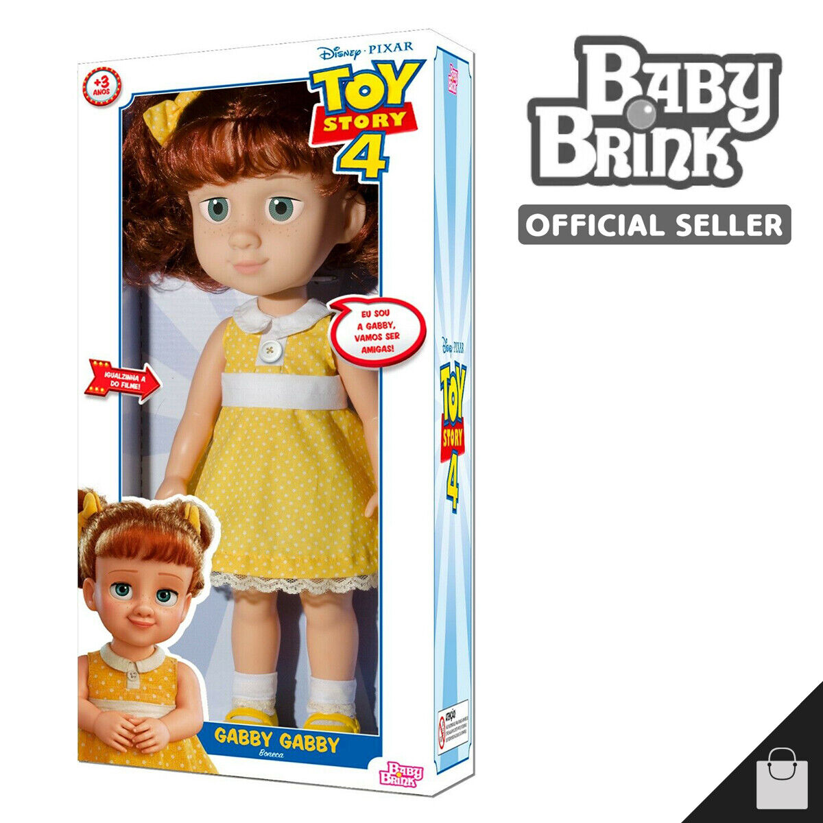 Gabby Gabby Doll Life Size Toy Story 4 Disney Pixar MOC MIB Figure (Last Units)