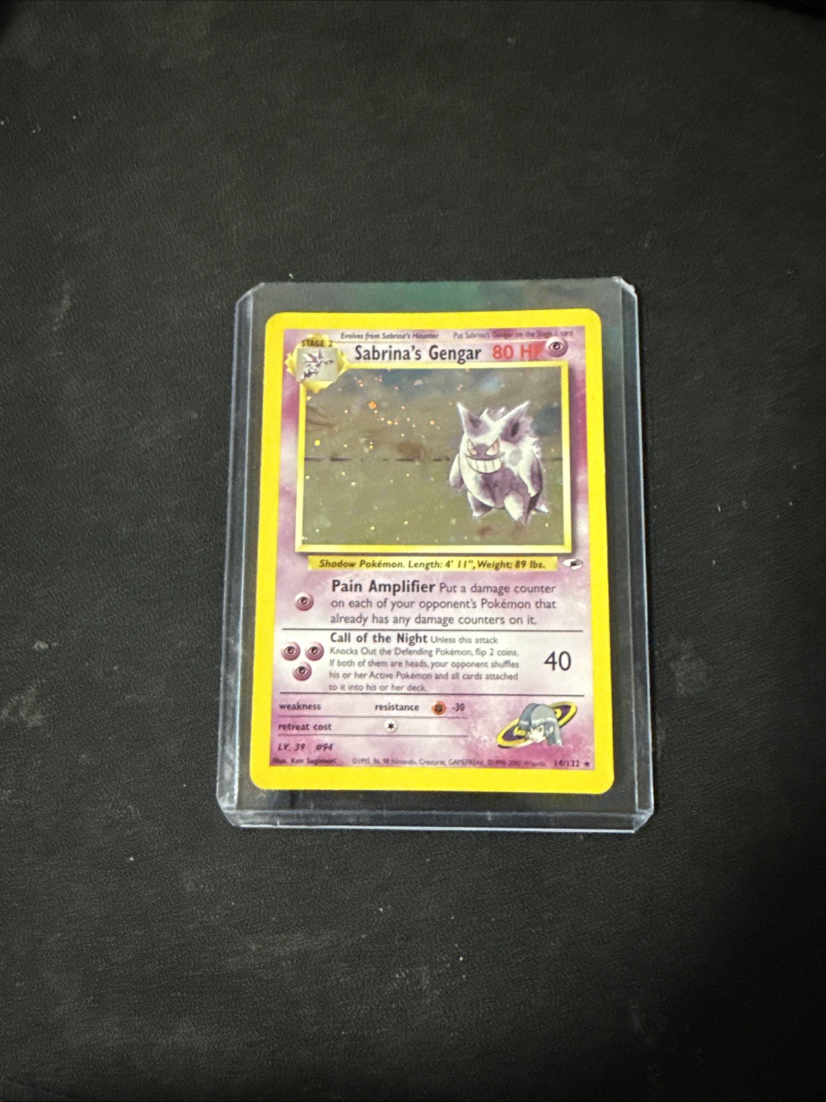 Lightly Played Sabrina’s Gengar 