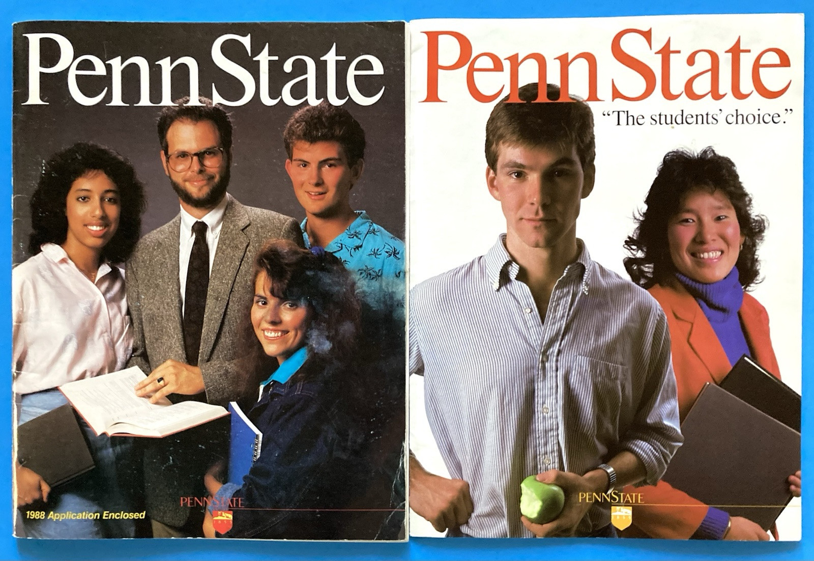 1987 Penn State College Info Booklet and Penn State Fold Out Brochure
