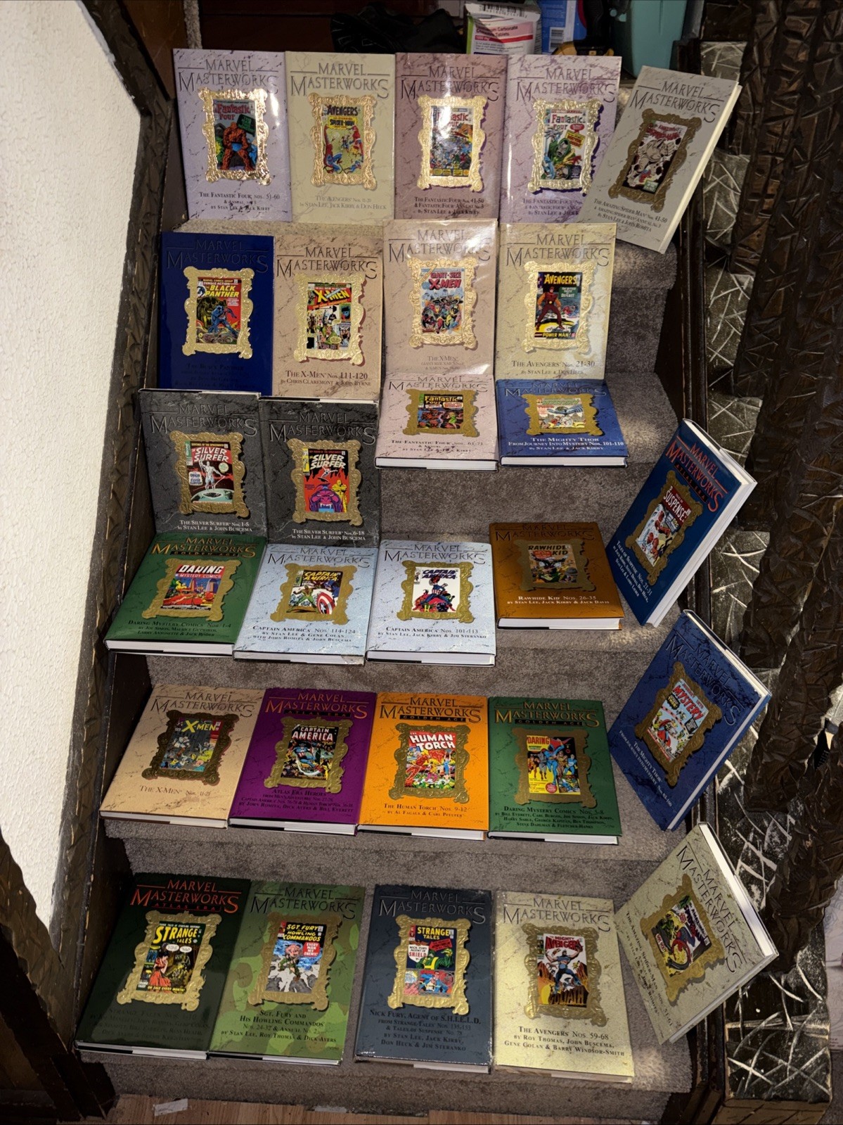 MASSIVE Marvel Masterworks 28 VOLUMES SOME SEALED MANY GENRE🔥🔥🔥 MASSIVE Marvel Masterworks 28 VOLUMES SOME SEALED MANY GENRE🔥🔥🔥