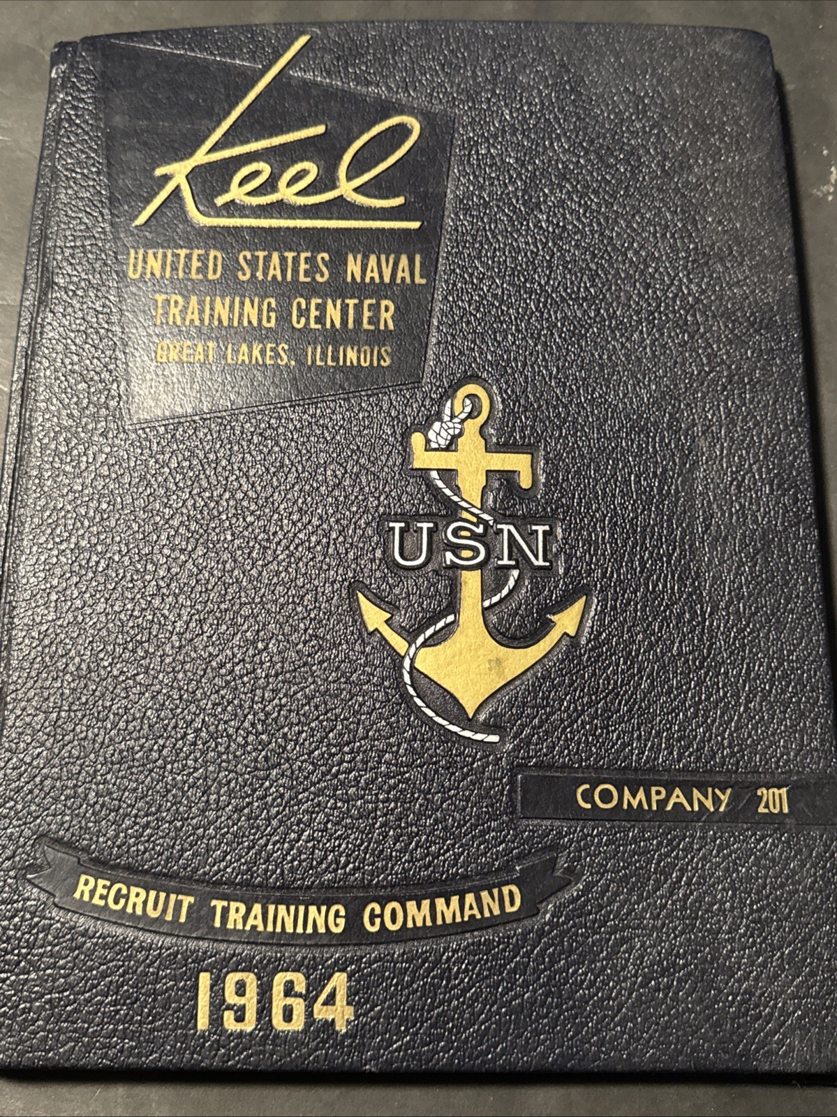 KEEL U.S. NAVAL TRAINING CENTER Company 201 Yearbook 1964