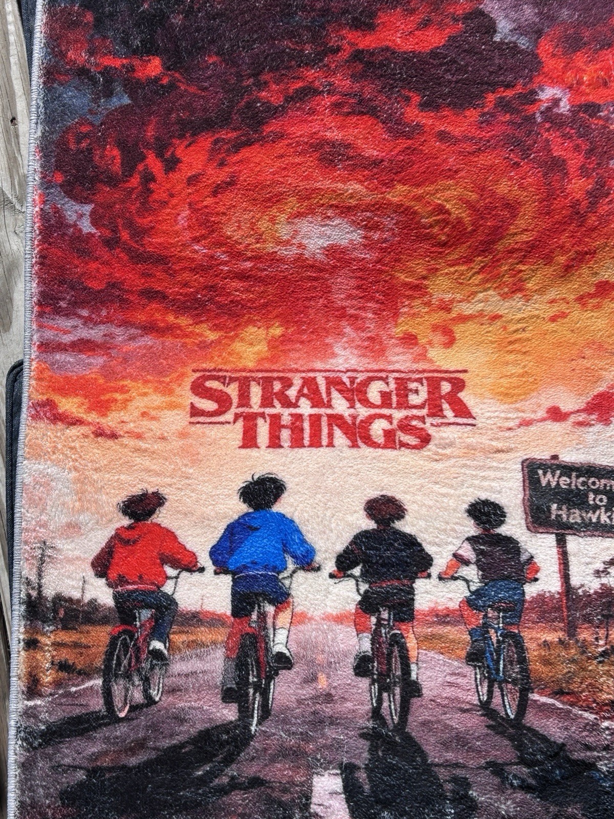 Decorative Rug /Wall Hanging Stranger Things 31x21.5 New No Tags #12