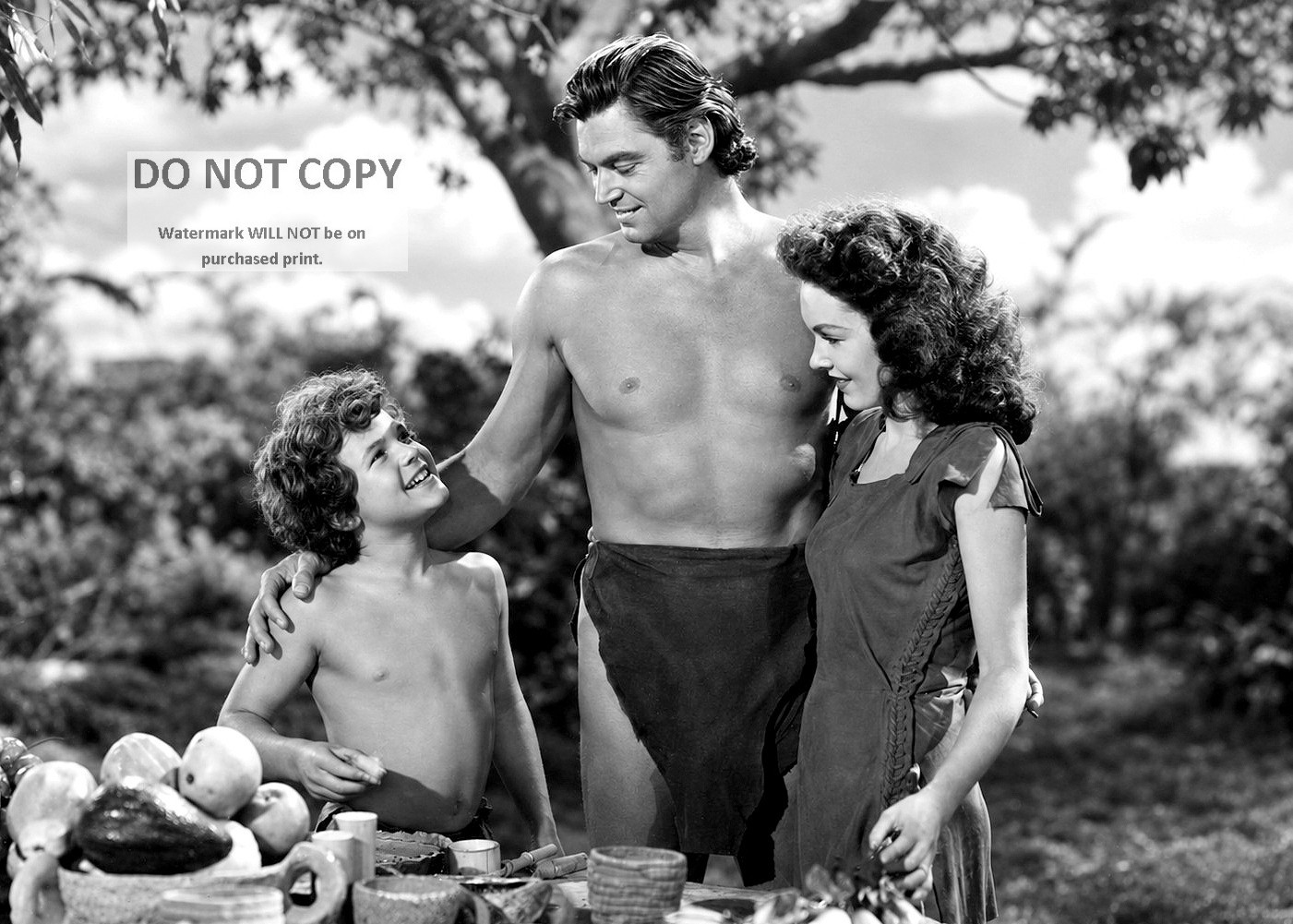 5X7 PHOTO - JOHNNY WEISSMULLER O\'SULLIVAN \