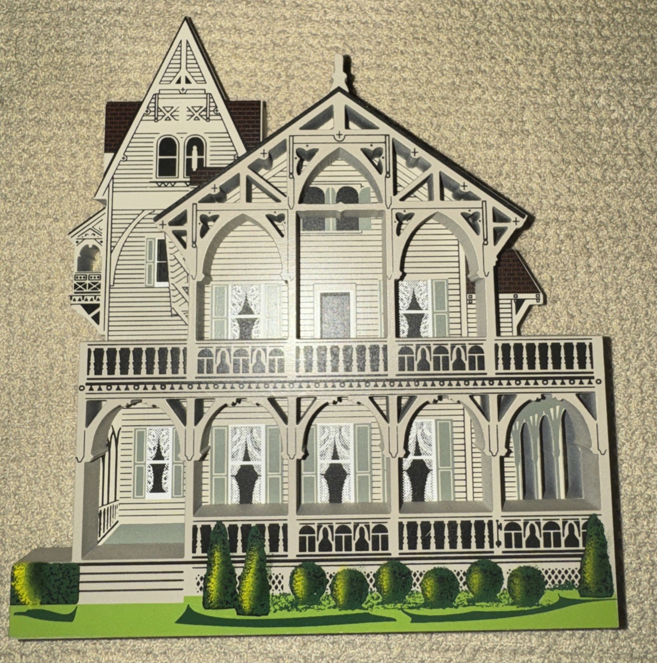 CLARK HOUSE BRANFORD CONNECTICUT Sheila\'s House Shelf Sitter 1996 