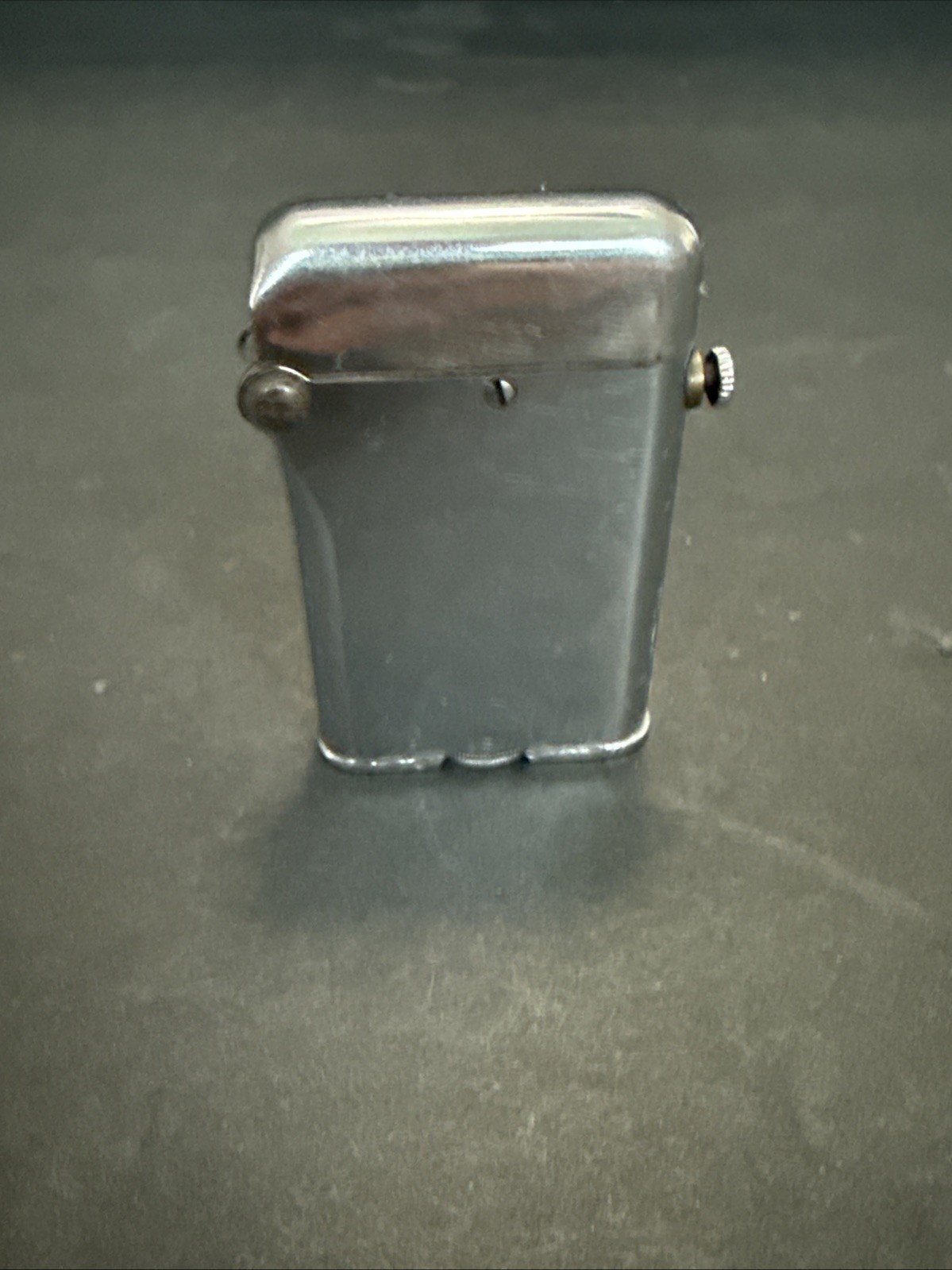 VINTAGE FAB SUISSE THORENS SILVER TONED CIGARETTE LIGHTER NICE