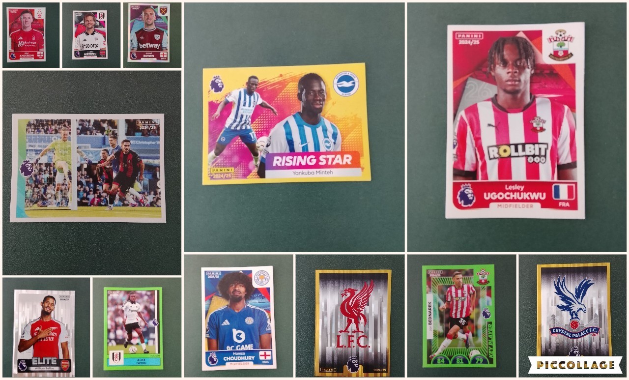 Panini Stickers Premier Leauge 2024/2025 Lot 