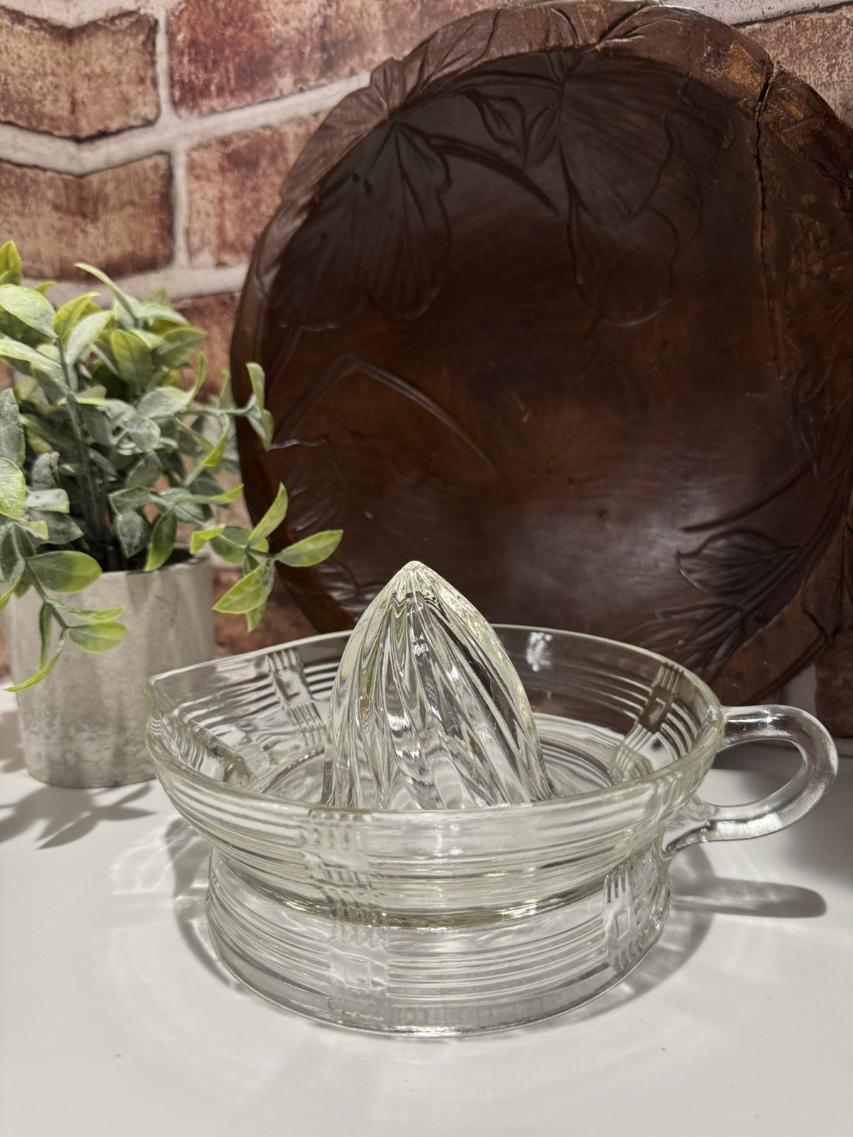 Vintage Hazel Atlas Hand Juicer – Mid‑Century 1930s – 7\