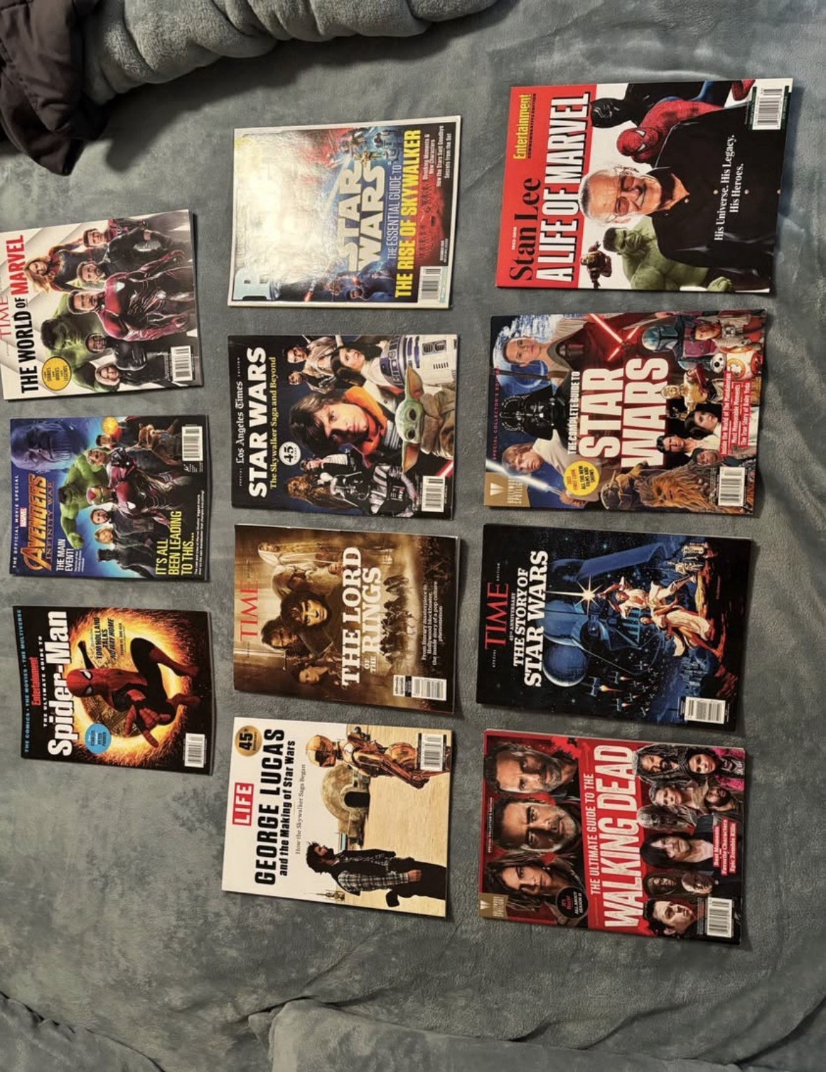 COLLECTORS/SPECIAL EDITIONS OF MAGAZINES STAR WARS, MARVEL, LOTR, AND MORE