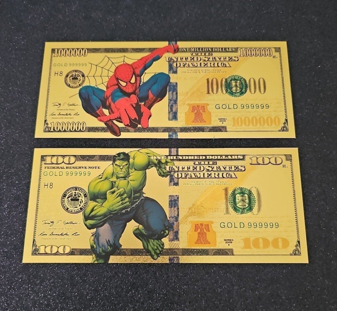 Marvel comics Spider-Man and the incredible Hulk collectible mint