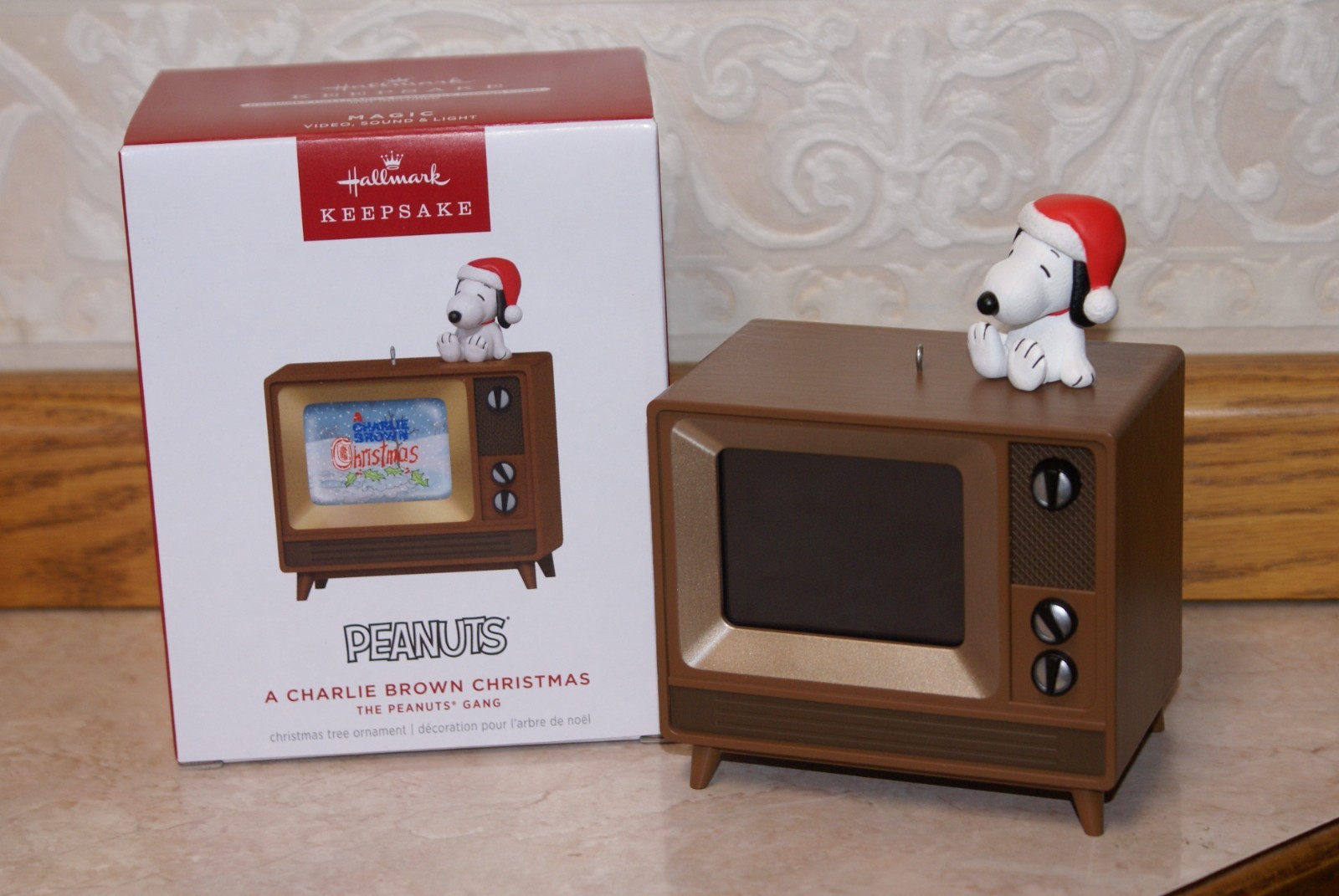 Hallmark Ornament 2026 A Charlie Brown Christmas TV Video Sold Out Peanuts Gang