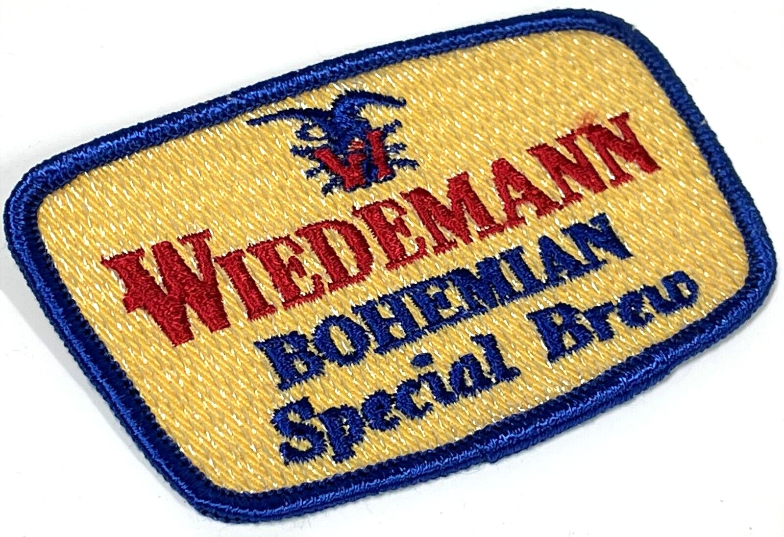 Vintage Wiedemann Special Brew Bohemian SEW ON Beer Advertising Delivery Patch
