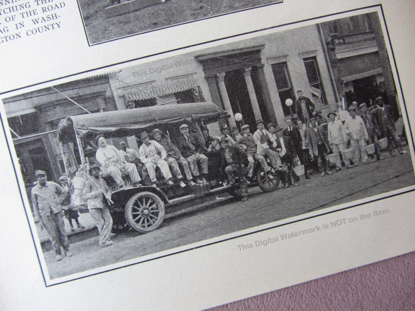 1915 Article 1st State Wide Good Roads Day in Pennsylvania Organization Results