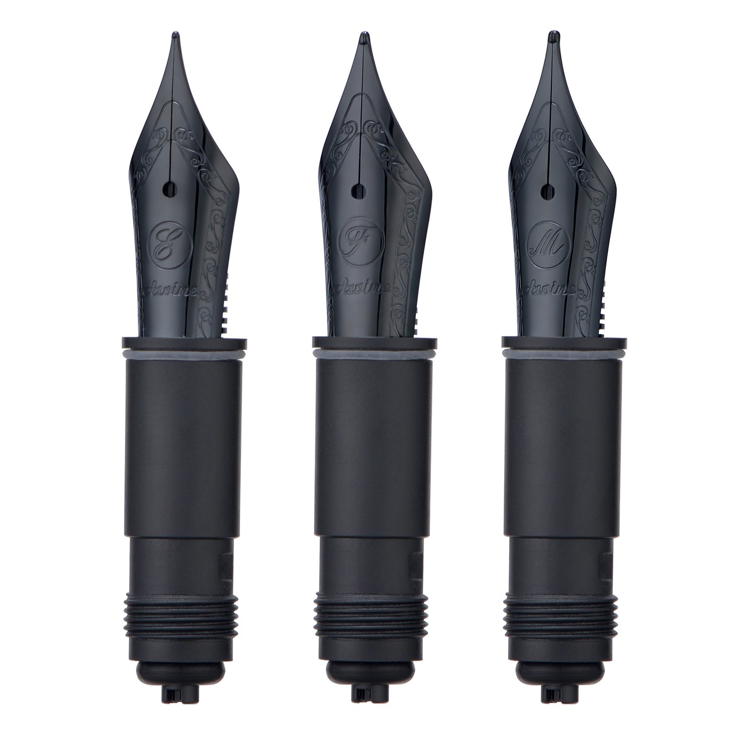3PCS Asvine Foountain Pen Replaced Nib for V200 P36 P50 P80, EF/F/M / Stub Size