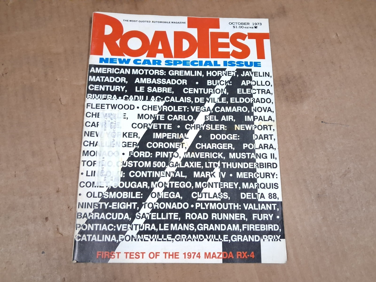 Vintage Road Test Magazine - \ Vintage Road Test Magazine - \