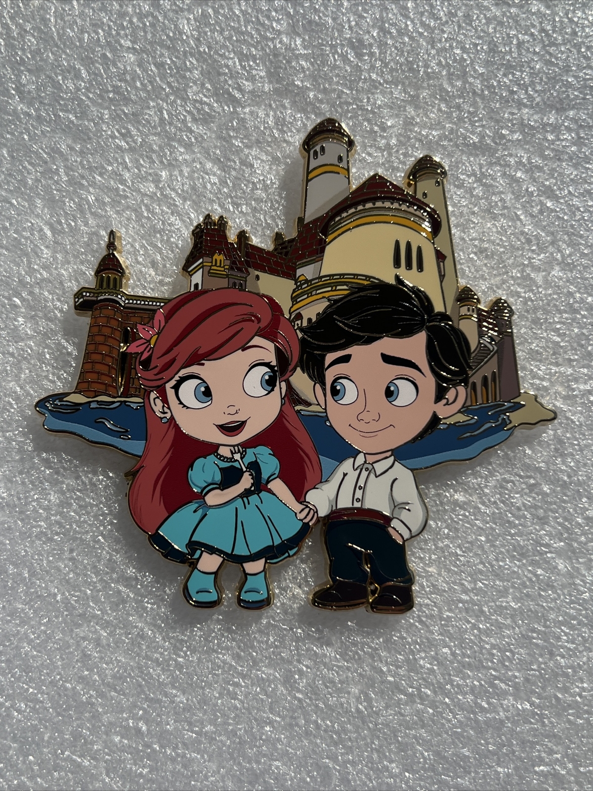 DaVinci Fantasy Pins - Kawaii Princess - Ariel & Eric - Little Mermaid - LE50