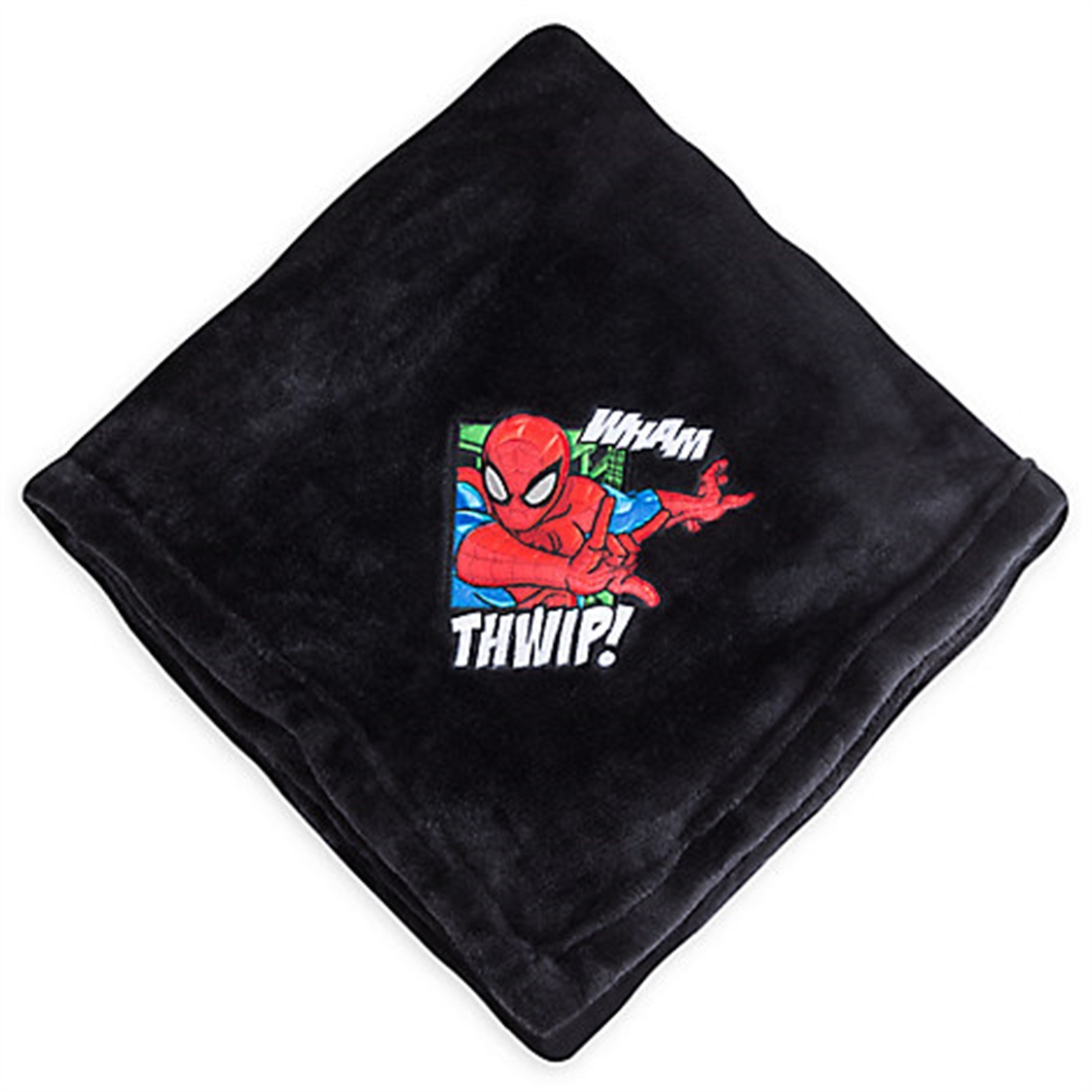 Disney Store Spiderman Marvel Fleece Throw Blanket Superhero Comics Black NEW Disney Store Spiderman Marvel Fleece Throw Blanket Superhero Comics Black NEW