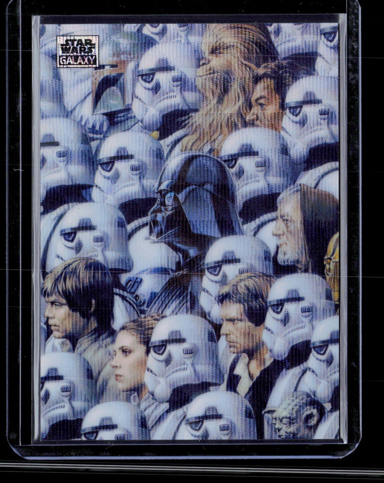 2024 Topps Chrome Star Wars Galaxy Stormtroopers Wave Refractor #/99 PSA 9