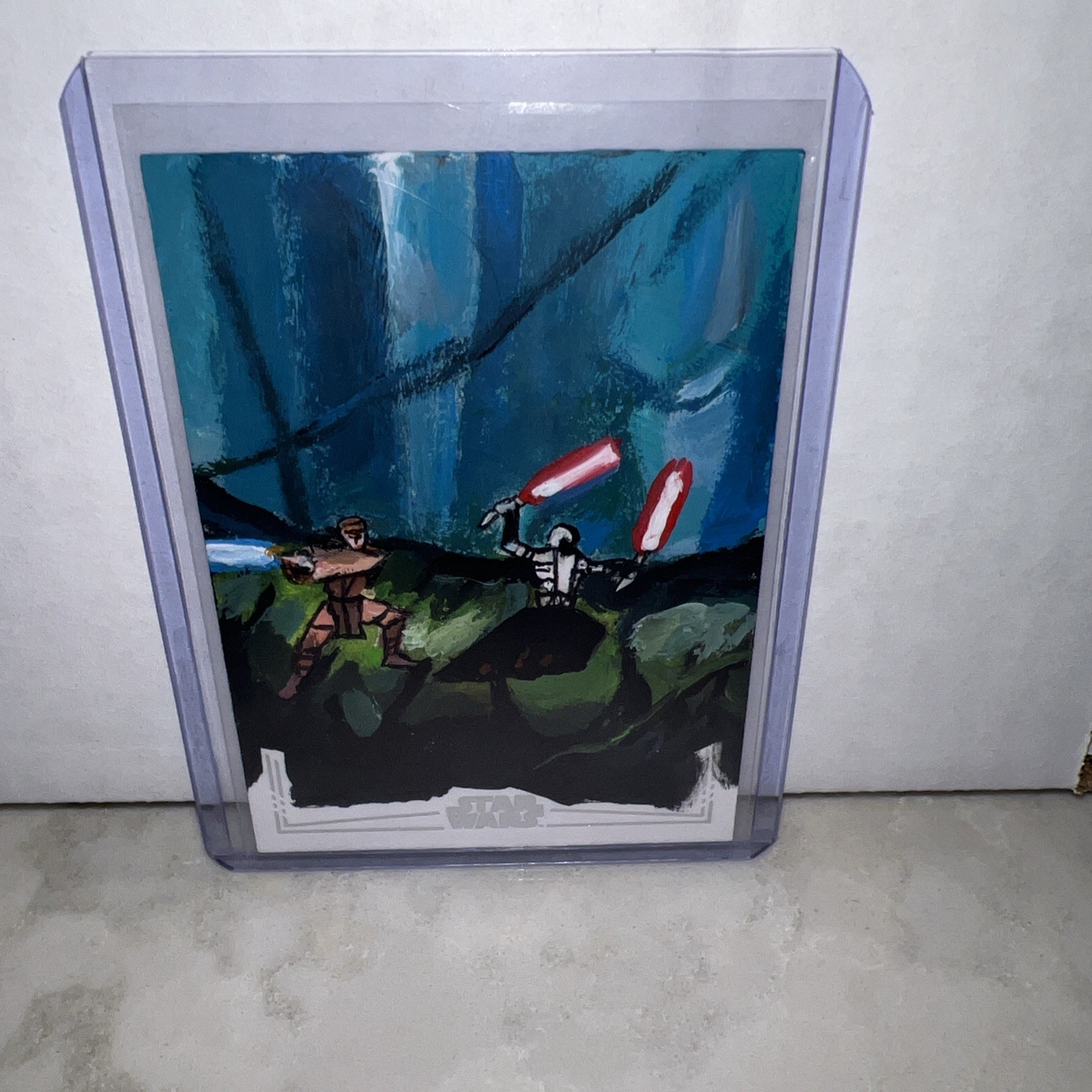 2025 Topps Chrome Star Wars 1/1 Sketch