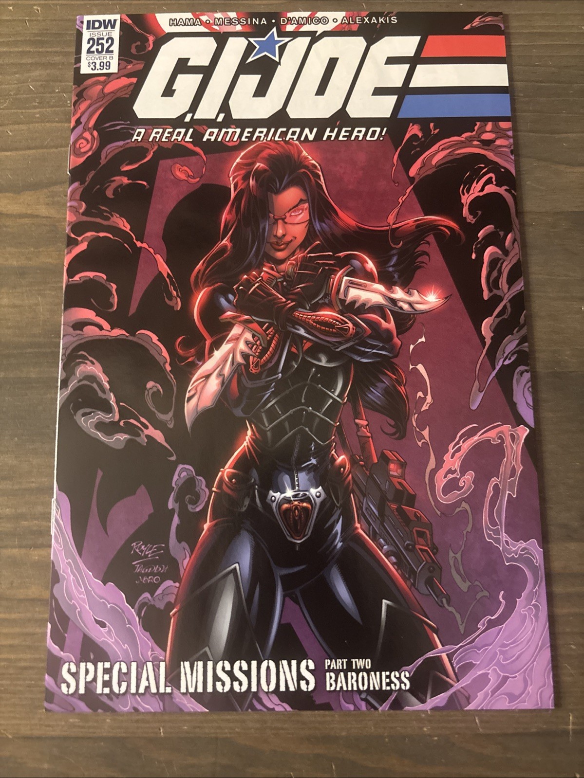 G.I. Joe: A Real American Hero #252 (IDW Comics) John Royle Variant HIGH GRADE