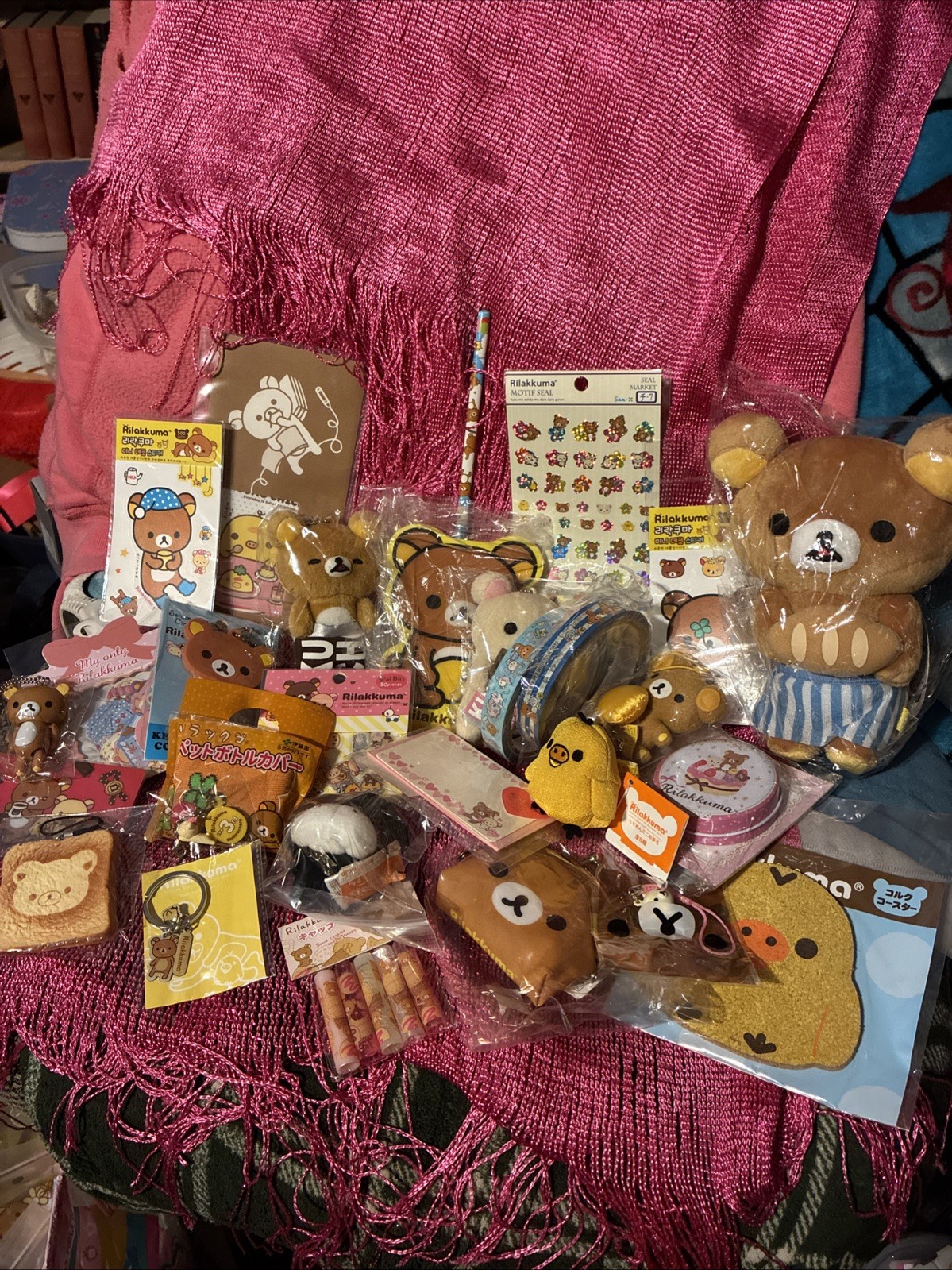 New San-X Japan Rilakkuma Character Design Anime Mixed Lot Of 30 Items