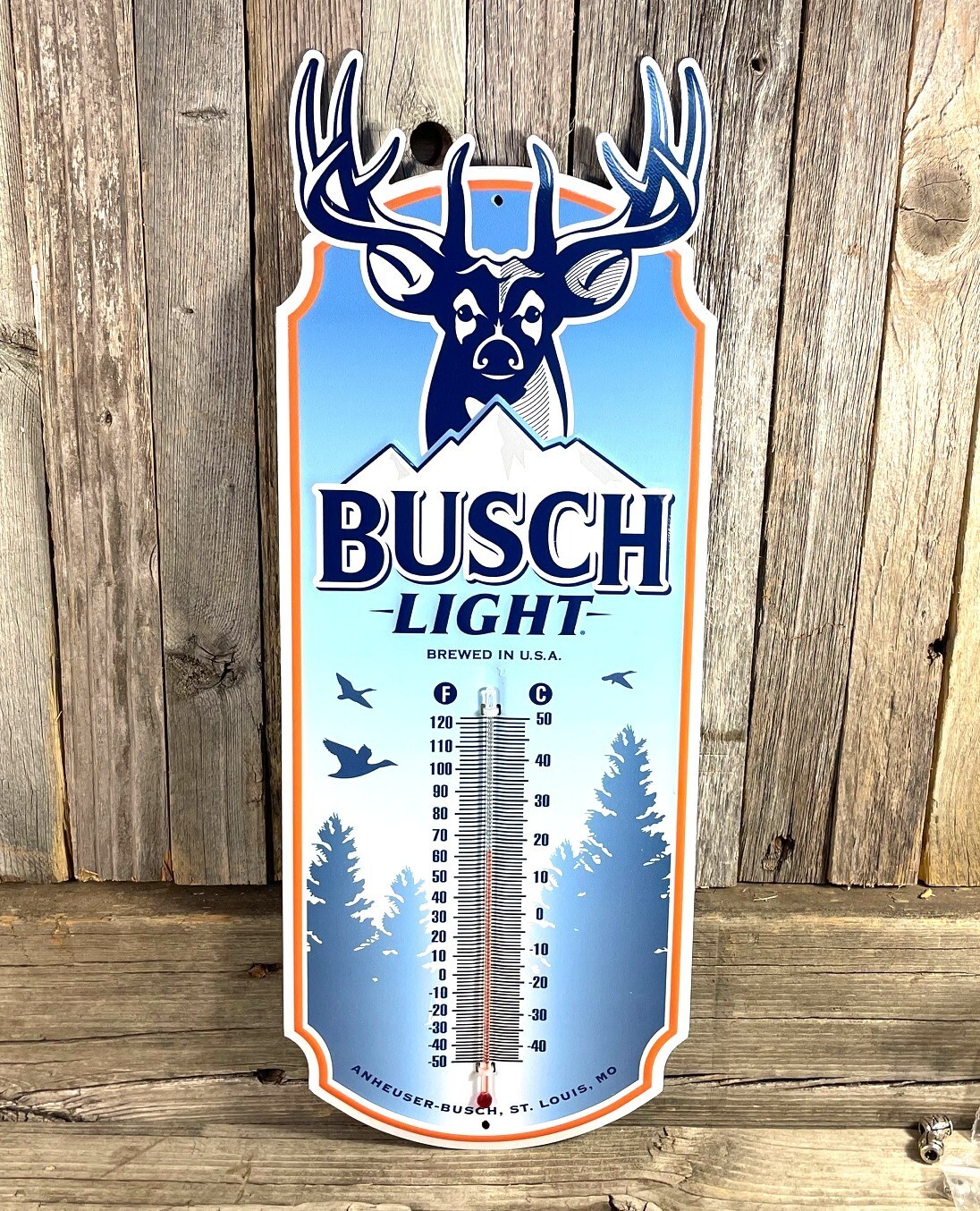 Busch Light Beer Deer Hunting Thermometer 17\