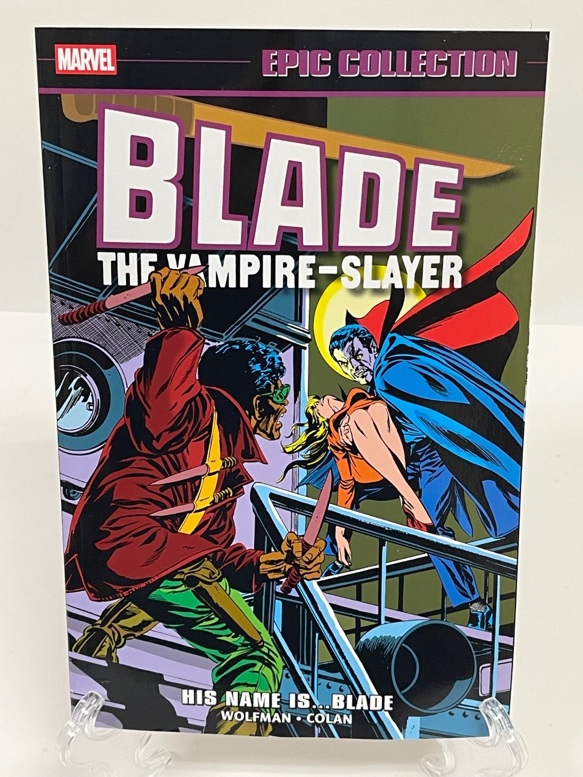 Blade Epic Collection Vol 1 His Name Is….Blade Marvel Comics TPB Paperback