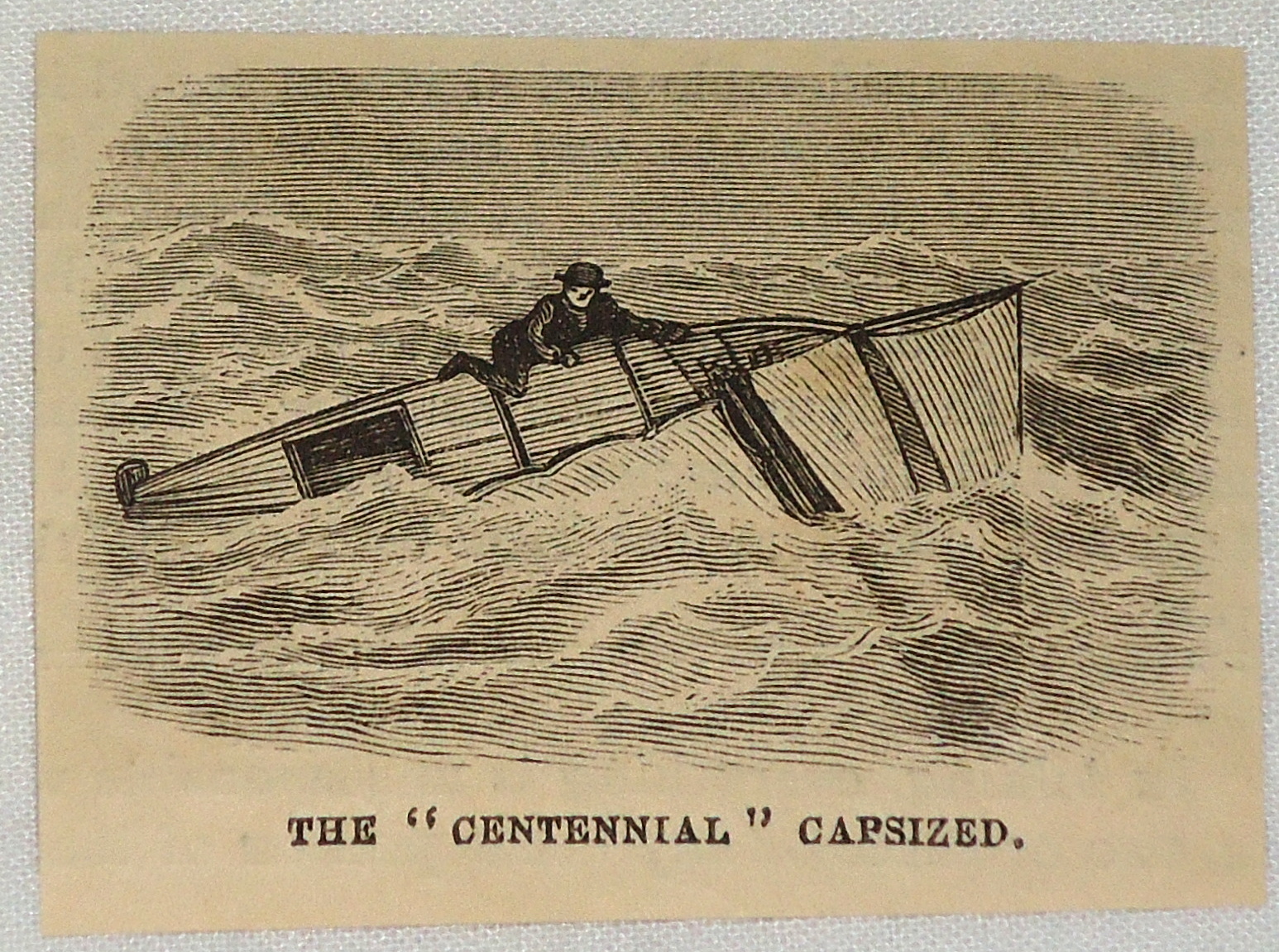 small 1881 magazine engraving~\