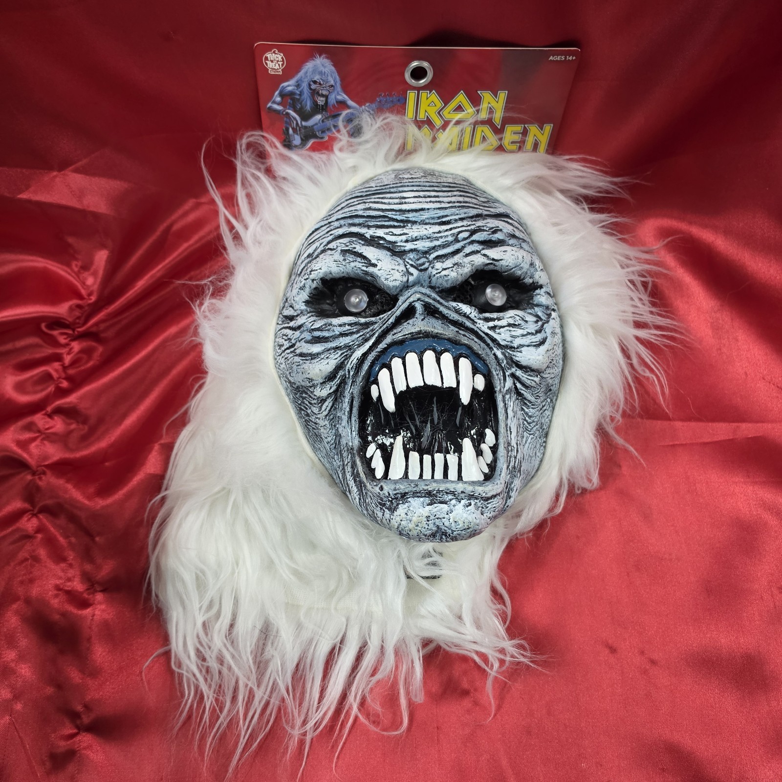 Iron Maiden - Bass Beast Mask with Light Up Eyes - IN STOCK