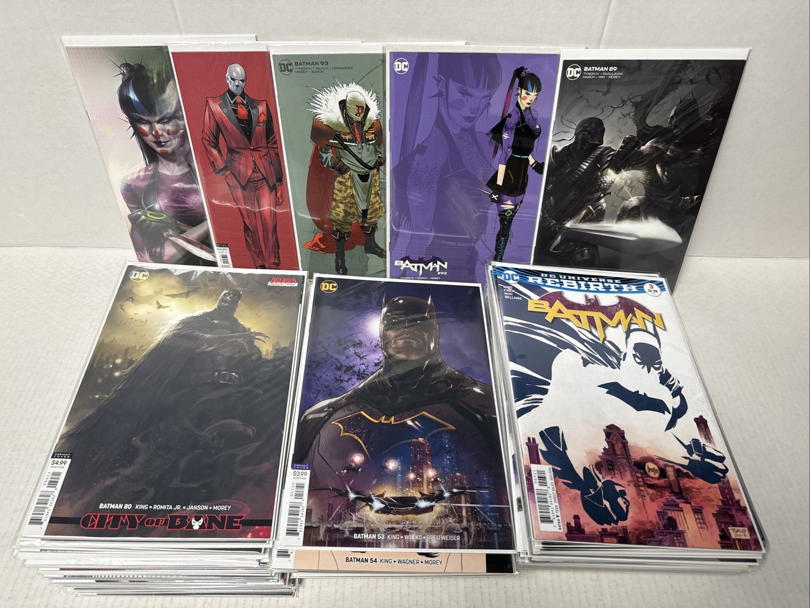 Batman Variant Covers #3-103 Vol 3 Lot Of 98 DC Comics 2016 Rebirth Key Issues