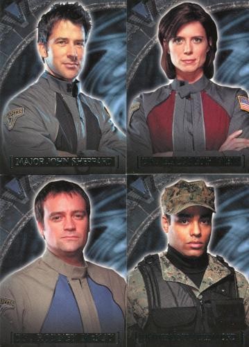 Stargate Atlantis Season One MGM San Diego Comic Con Card Set SDCC1 SDCC4