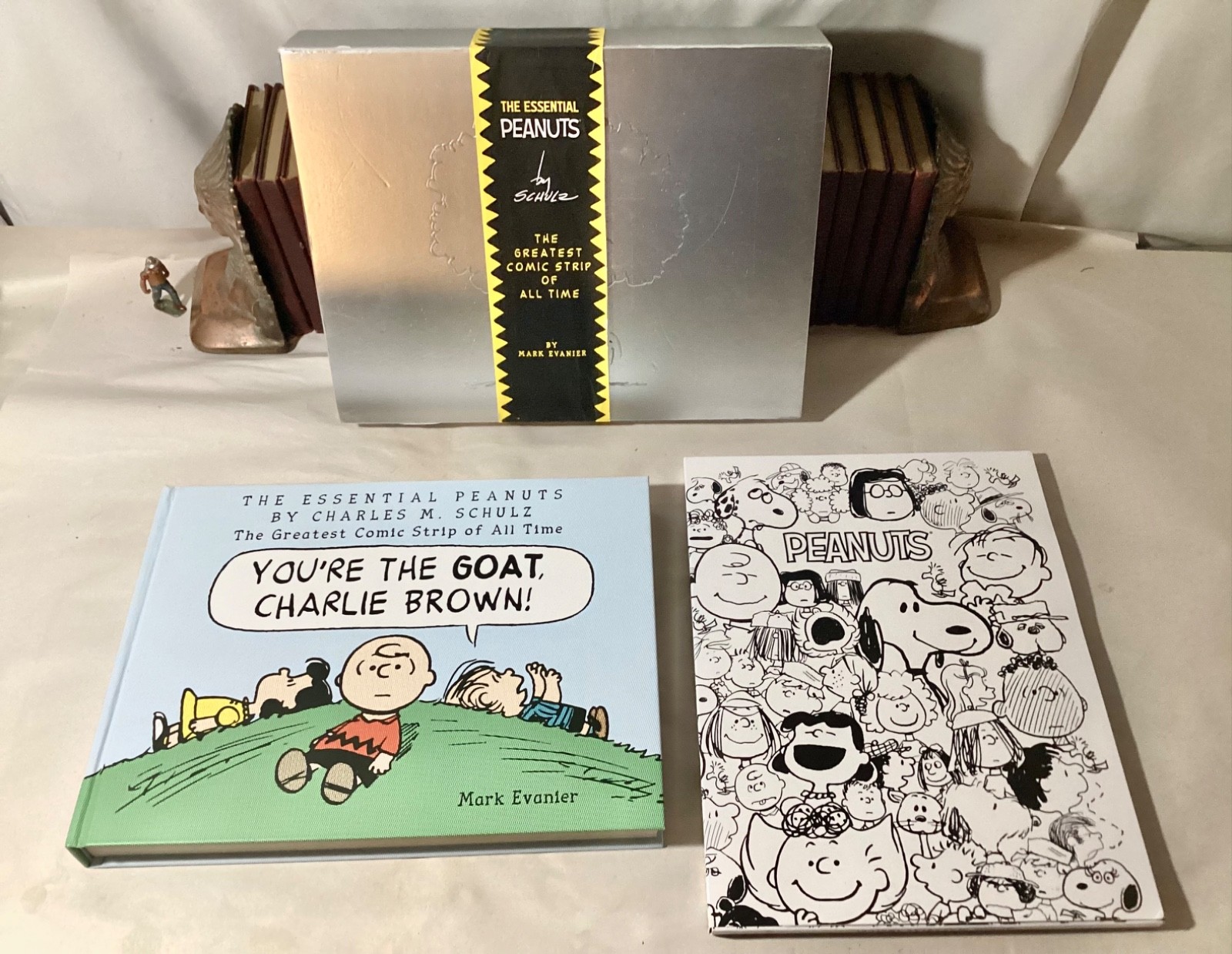 The Essential Peanuts by Mark Evanier, Abrams ComicArt, 2025, COMPLETE NEAR MINT