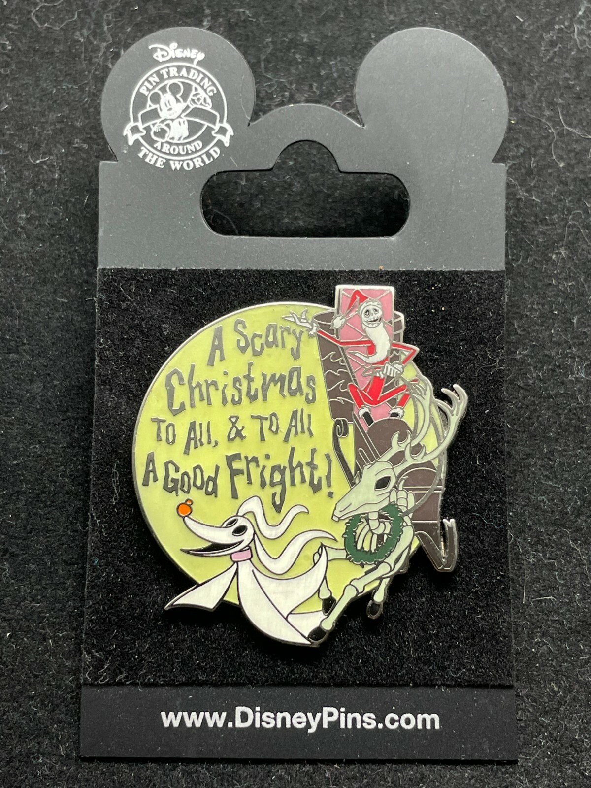 Disney Pin Nightmare Before Jack A Scary Christmas to All a Good Fright 74139 LE