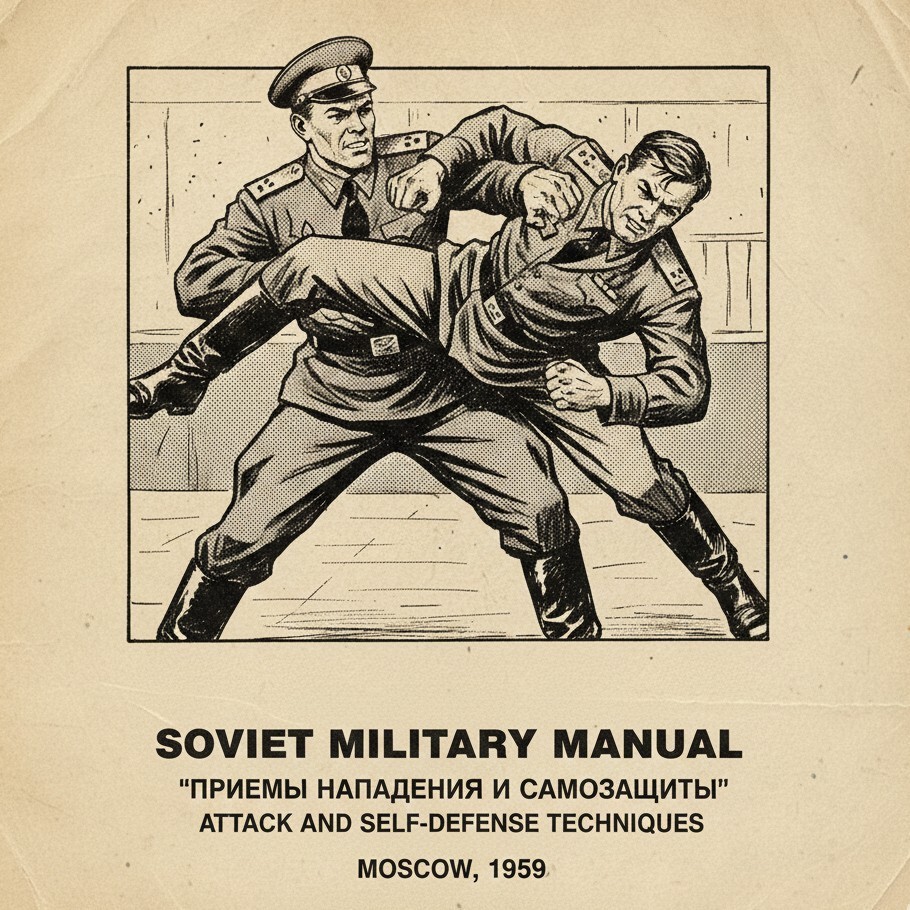 Soviet Army Hand-to-Hand Combat Manual – Attack & Defense Training, Moscow 1959