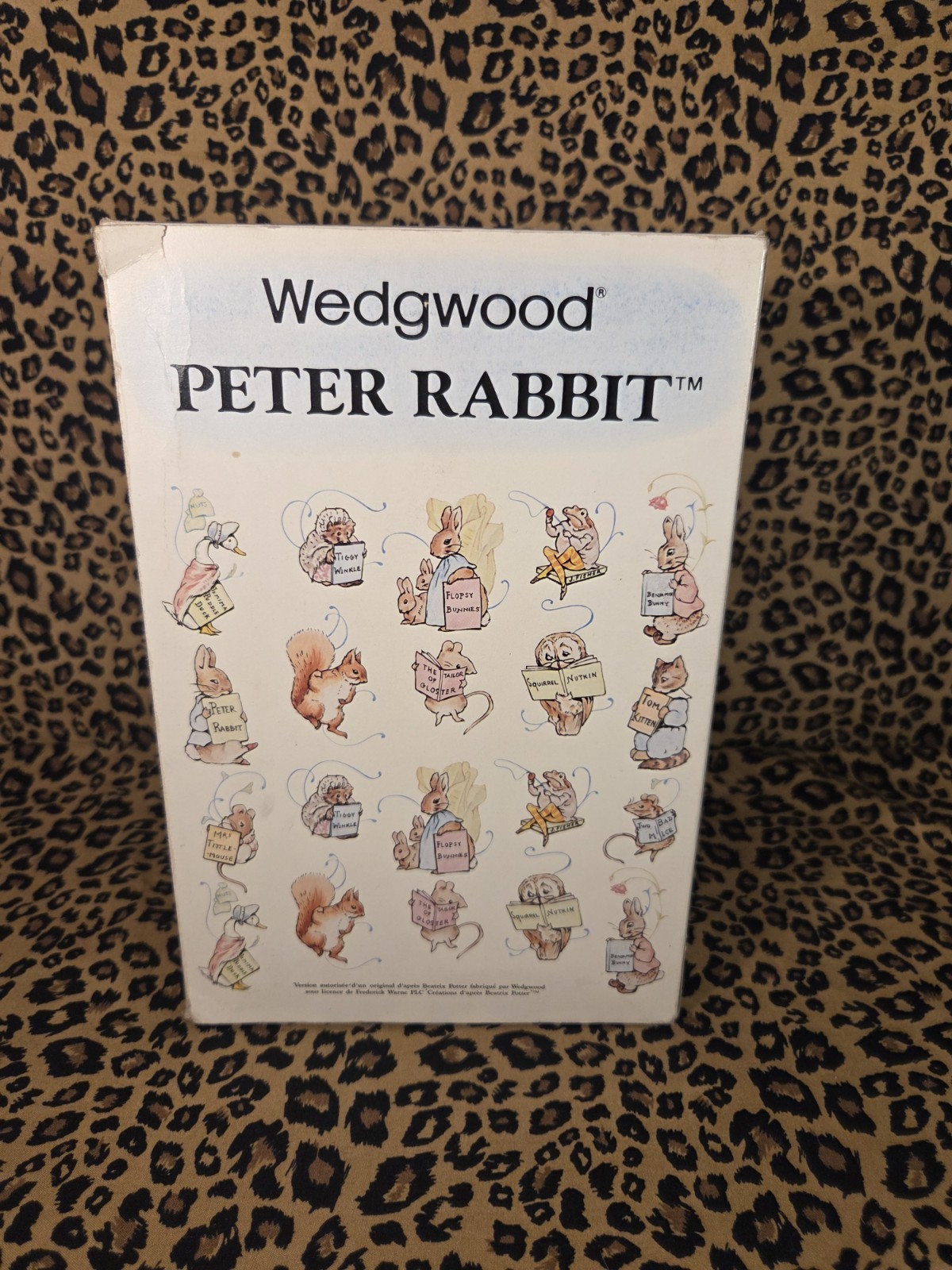 Vintage Wedgwood Peter Rabbit 2 Pc Nursery Set Mug& Bowl Boxed Barlaston England