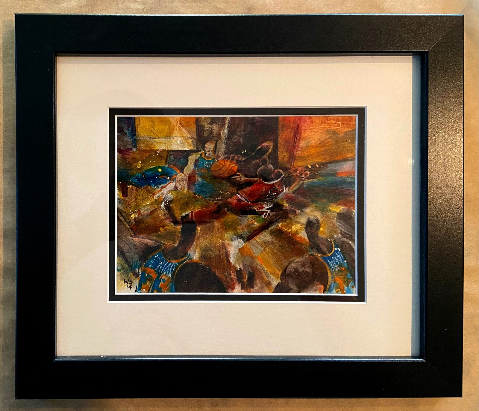⭐MICHAEL JORDAN \'B.O.P.\' Original Graphic Novel Panel • Framed Matted 14\