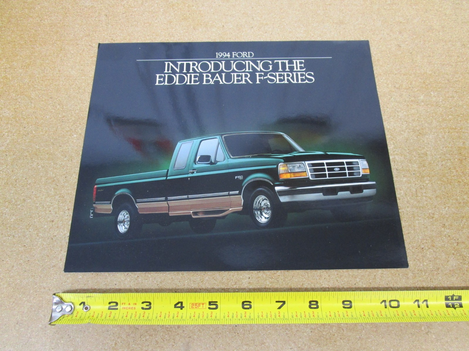 1994 Ford F150 Eddie Bauer Pickup sales brochure Sht ORIGINAL truck literature