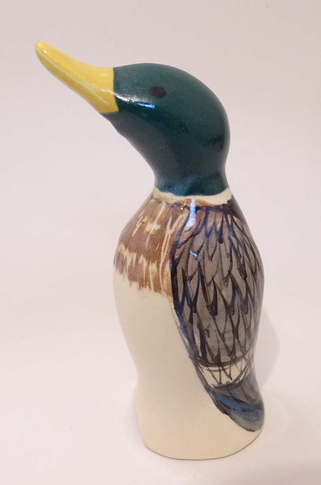 Vintage Stuart Bass Pie Bird Vent * Mallard Duck * marked SBass & ENGLAND