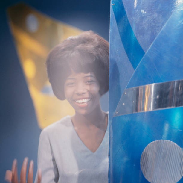 Singer Little Millie Small performs on a television show circa 1964 Old Photo
