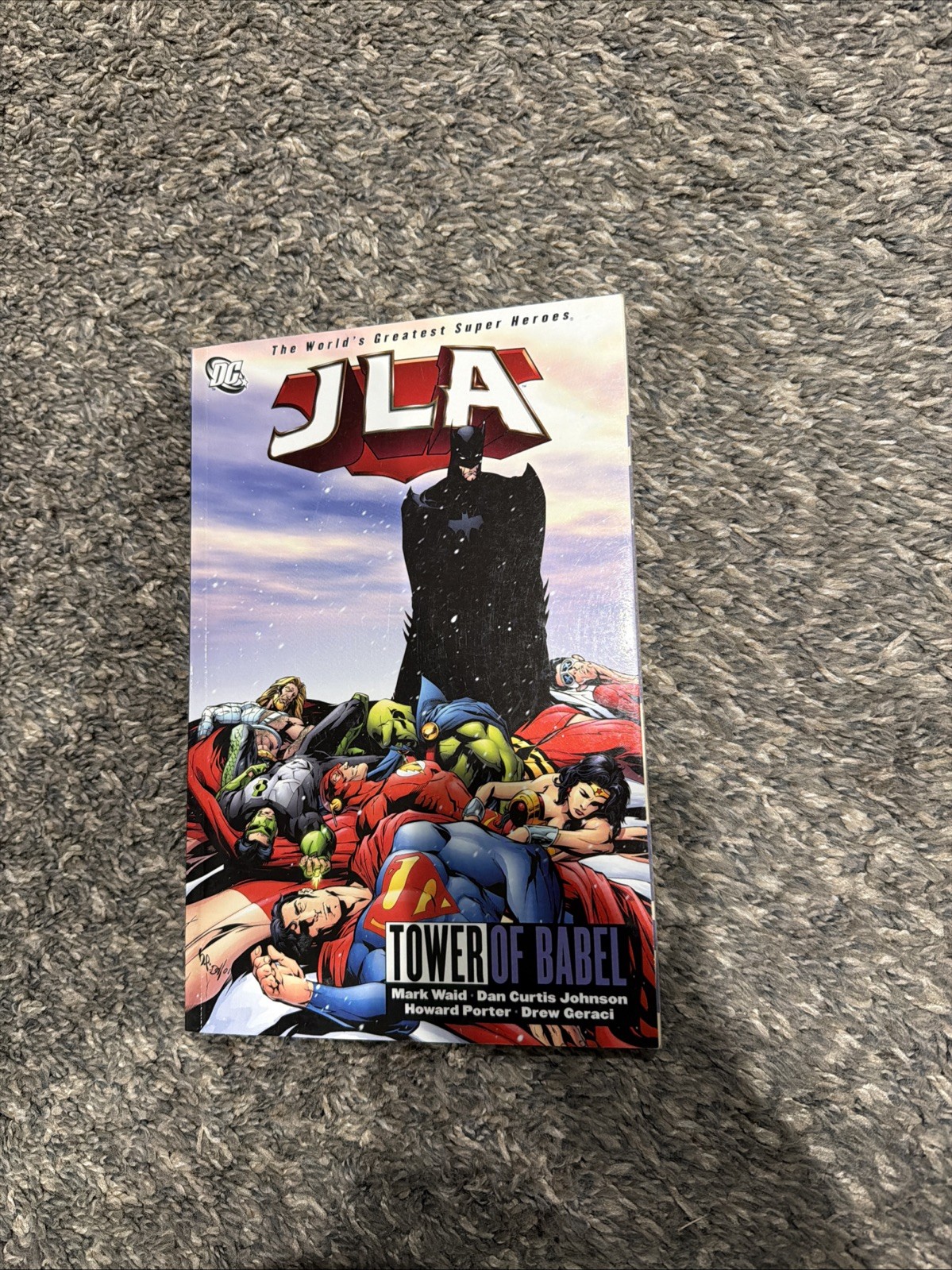 JLA Tower of Babel Trade Paperback DC Comics Mark Waid Modern Age