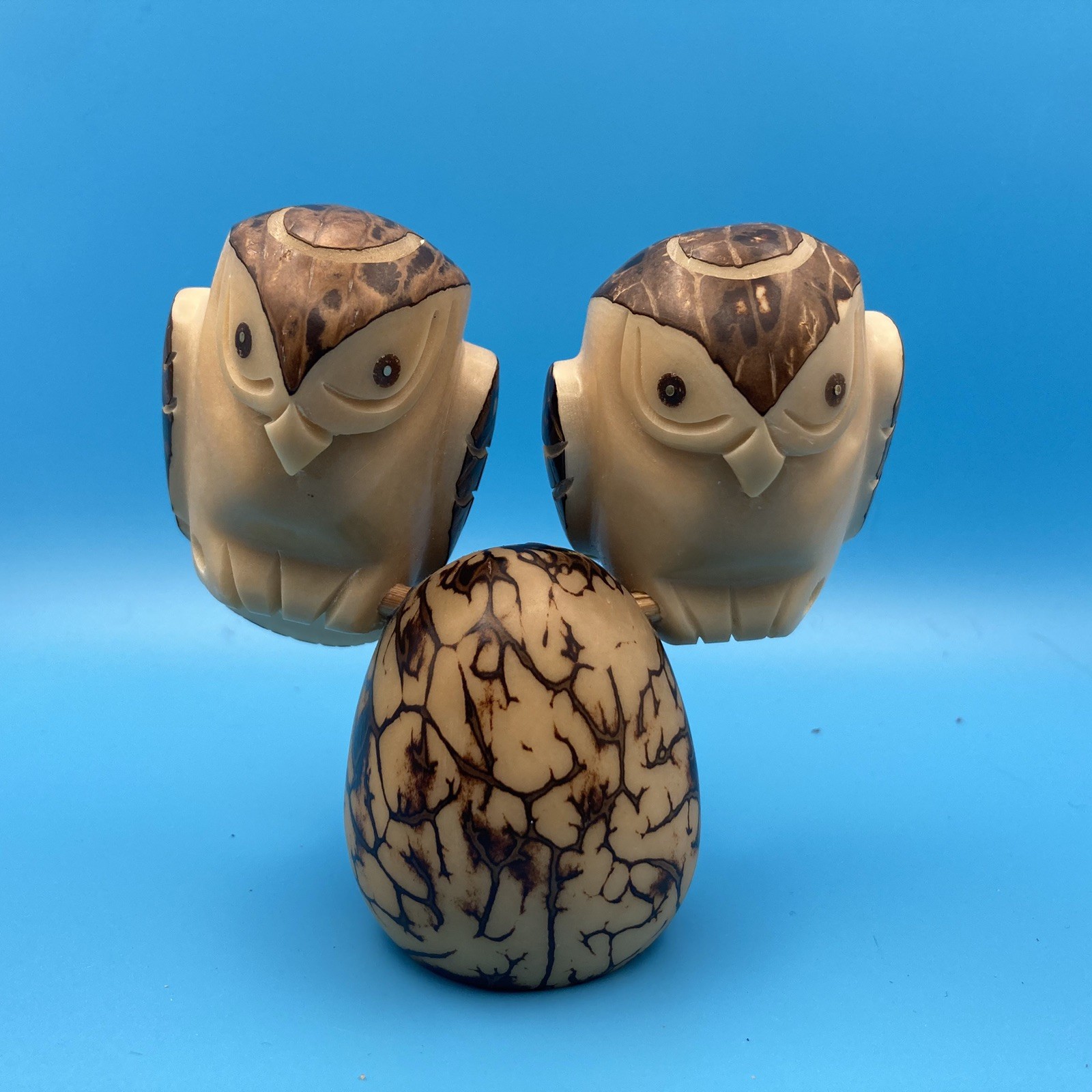 Twin Owls on Twin Owls on