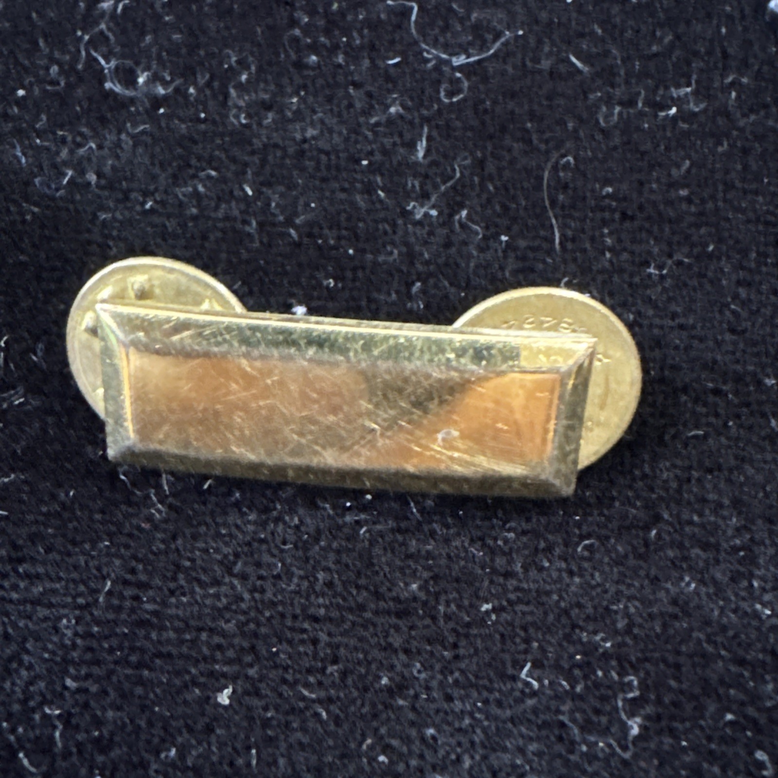 Vtg Balfour 1/20 10K GF WW ll United States Collar Pin Insignia 1”