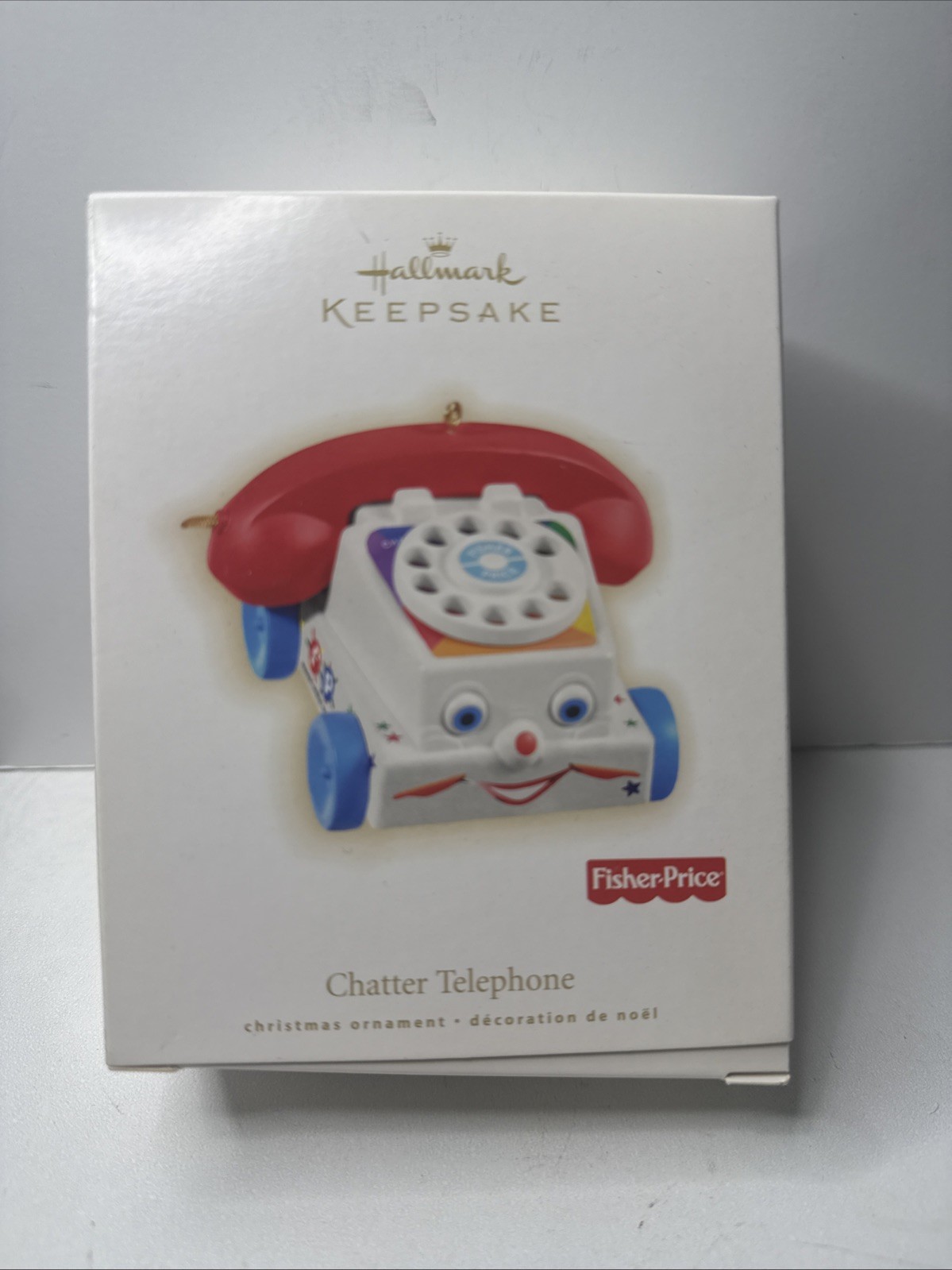 2009 Hallmark Keepsake Fisher-Price Chatter Telephone  Ornament New-