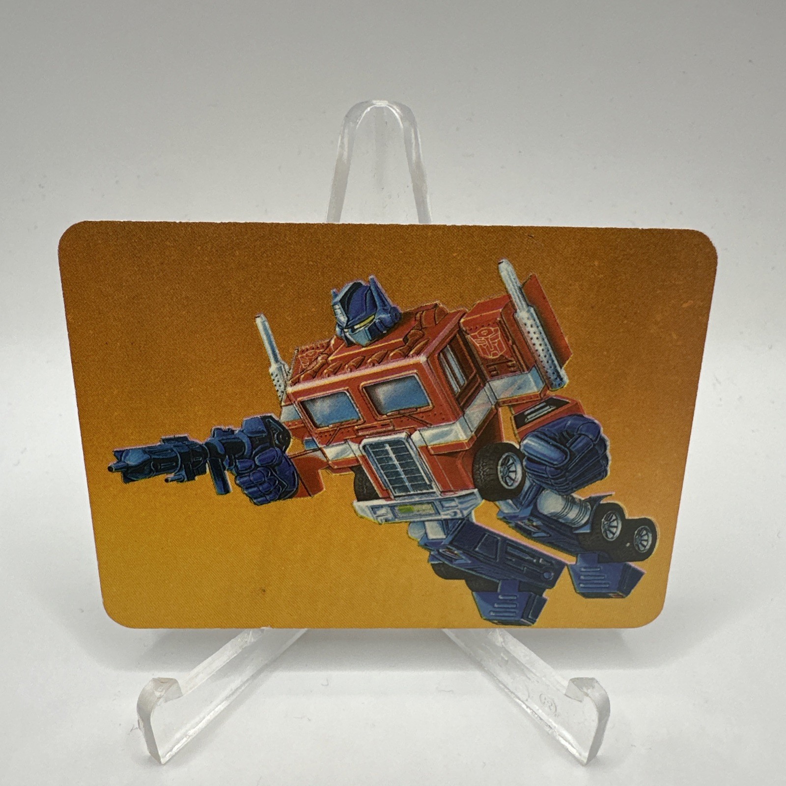 1985 Hasbro Transformers Optimus Prime Rookie Card #1