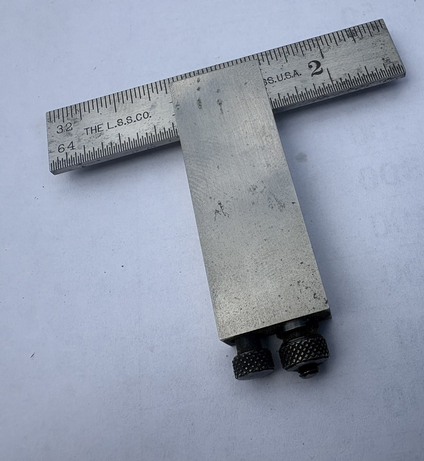 Vintage Starrett (The L. S. S. Co) No. 453 Die Makers Square w/2 1/2