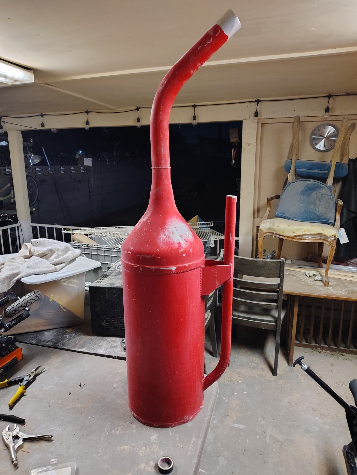 NASCAR Racing 11 Gallon DUMP FUEL RACE CANALUMINUM GAS CAN RED 