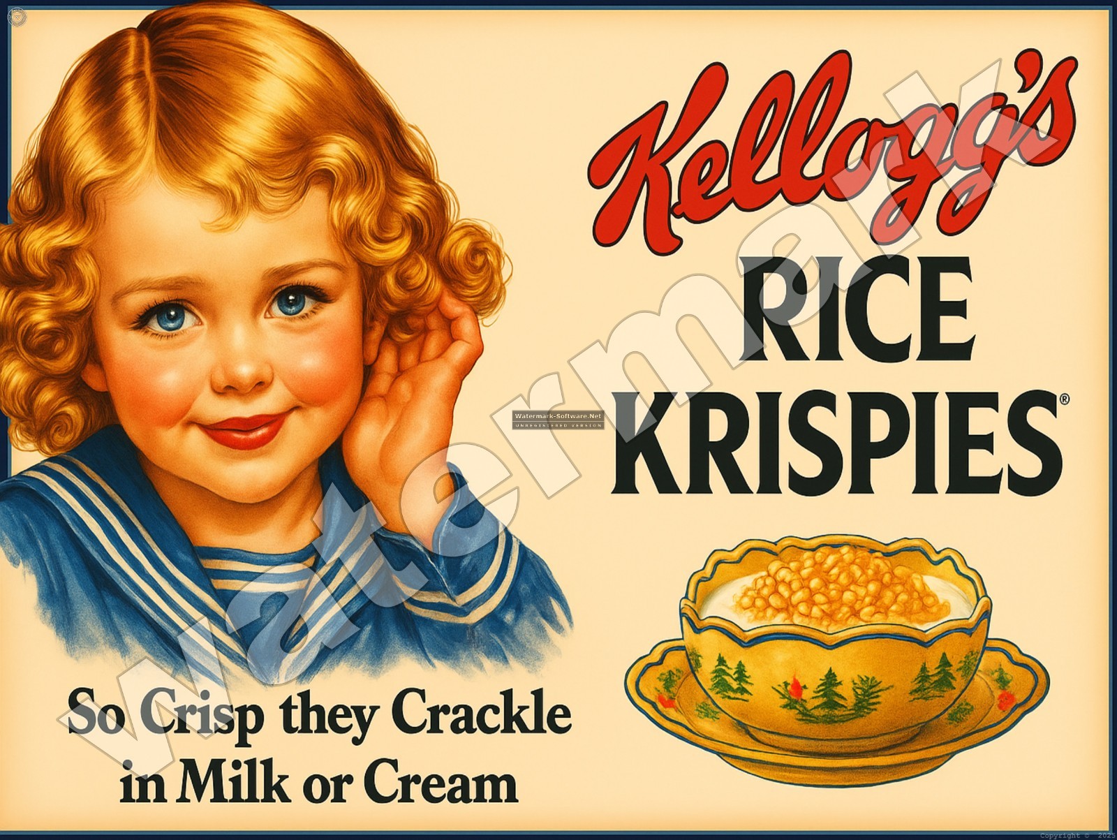 Kellogg's Rice Krispies Sign 9 Kellogg's Rice Krispies Sign 9