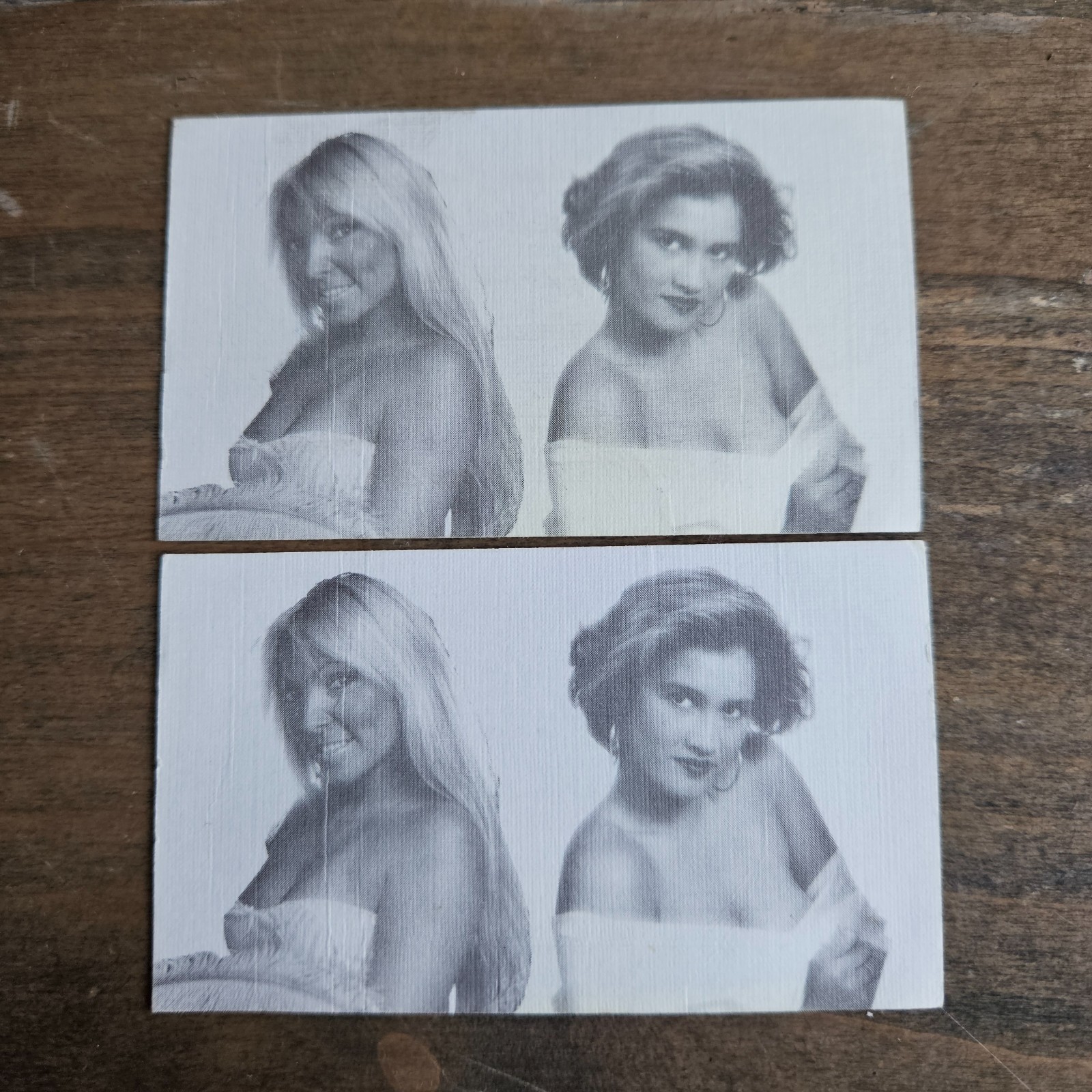 Vintage 1990\'s Party Bachelor Party, Dancers Dual Team Strippers Business Cards