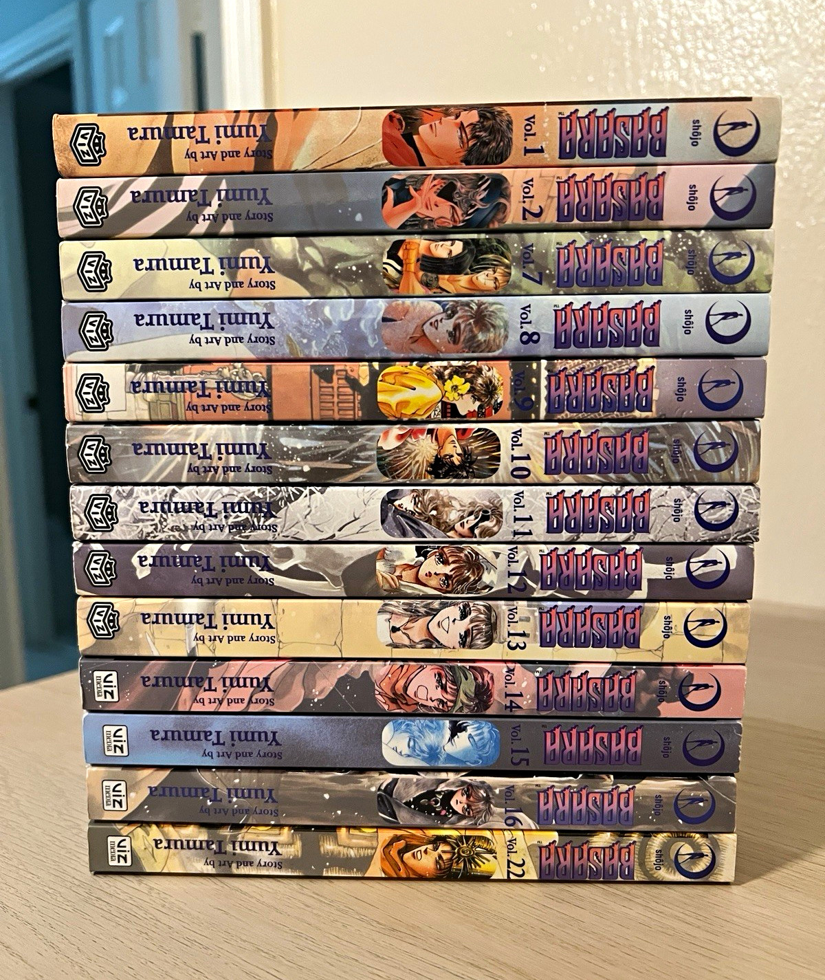 Basara Manga Lot 13 Vols 1, 2, 7-16, & 22 English OOP VIZ 1st Prints