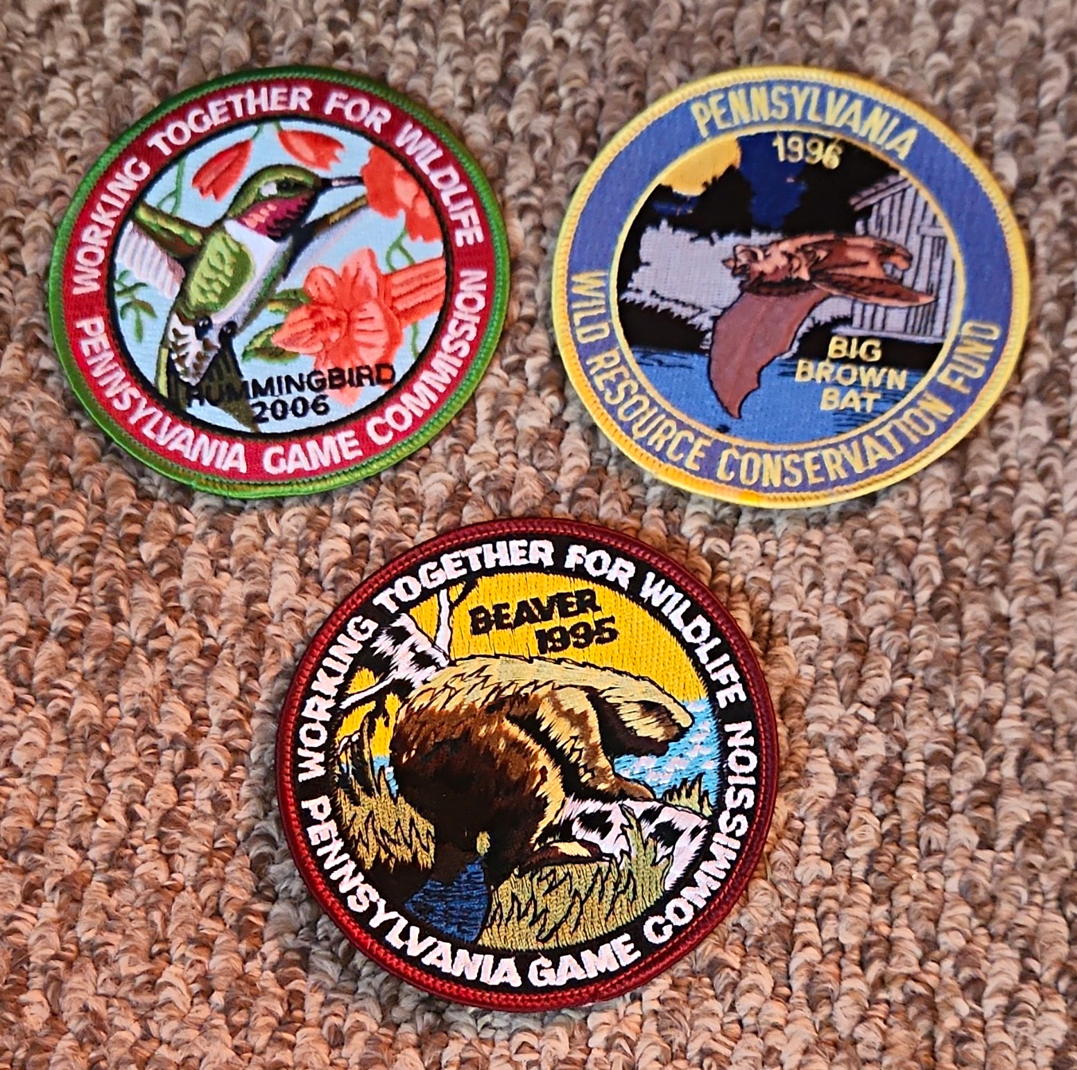 Pennsylvania Game Commission “Working Together for Wildlife” 4 Patch Lot PA